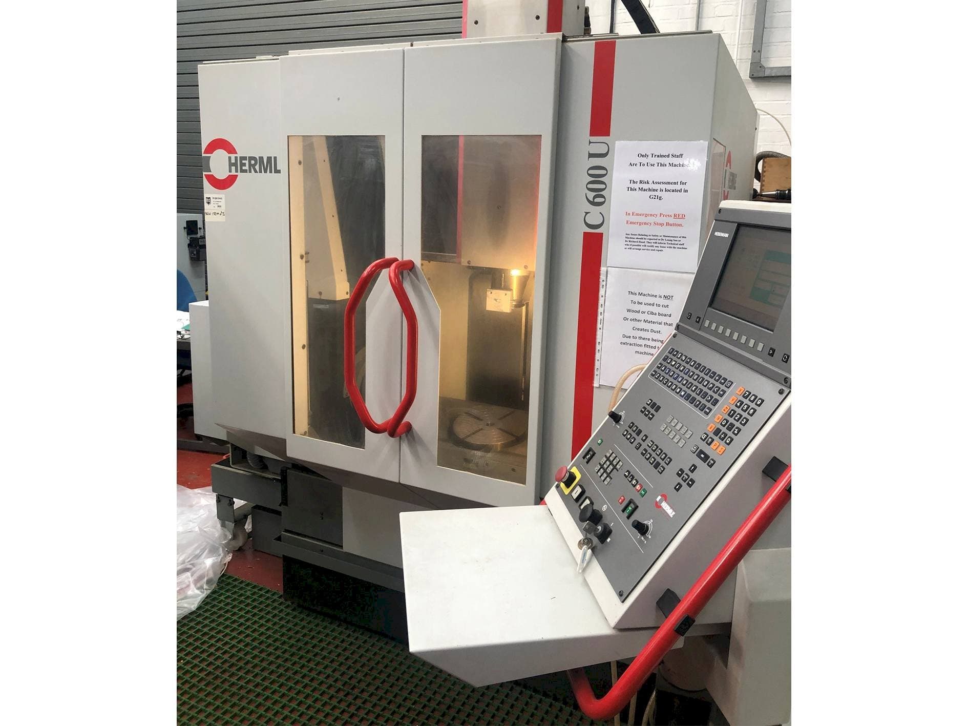 Mašīnas HERMLE B 600 U  pretskats