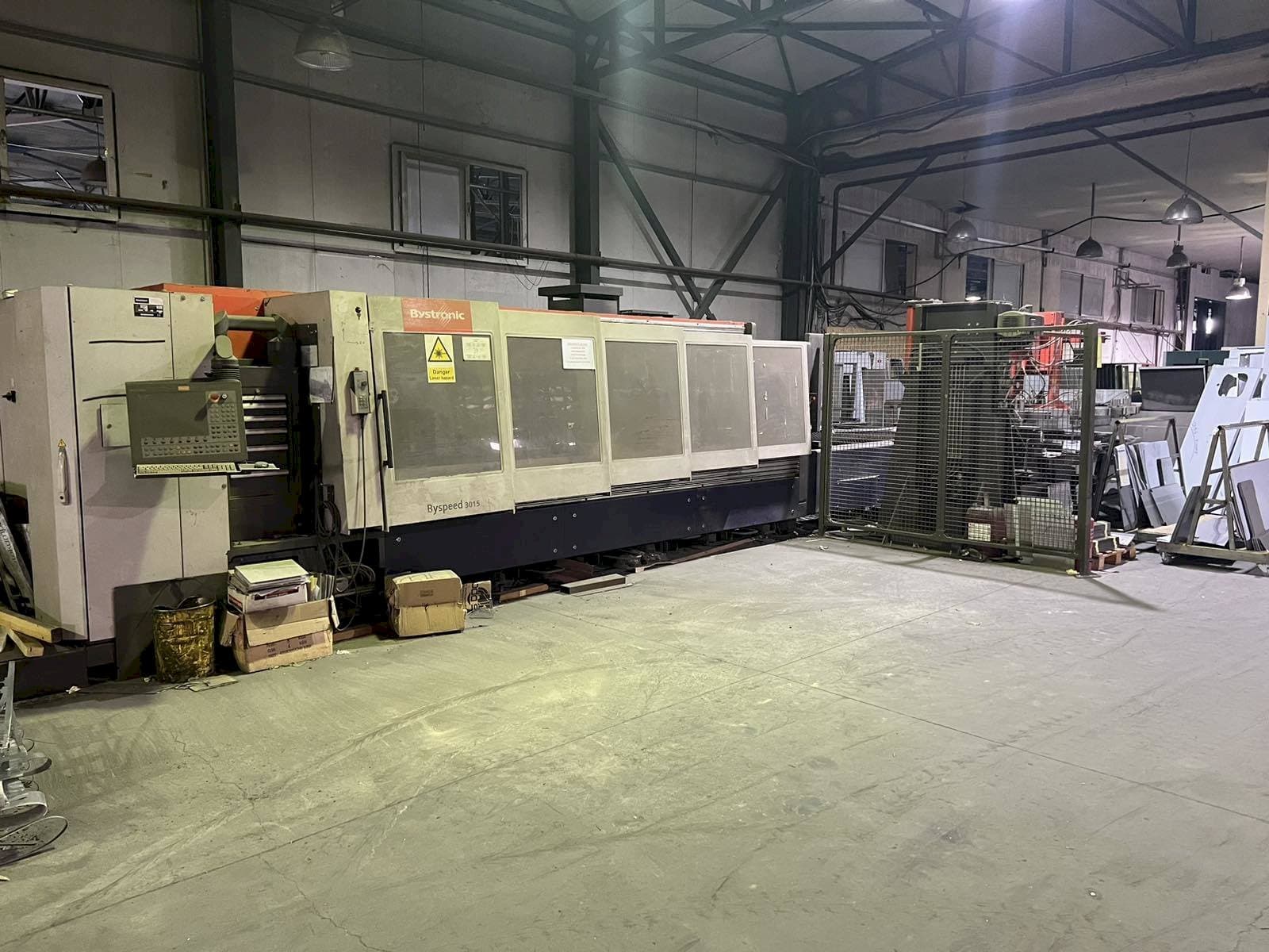 Mašīnas Bystronic Byspeed 3015  pretskats