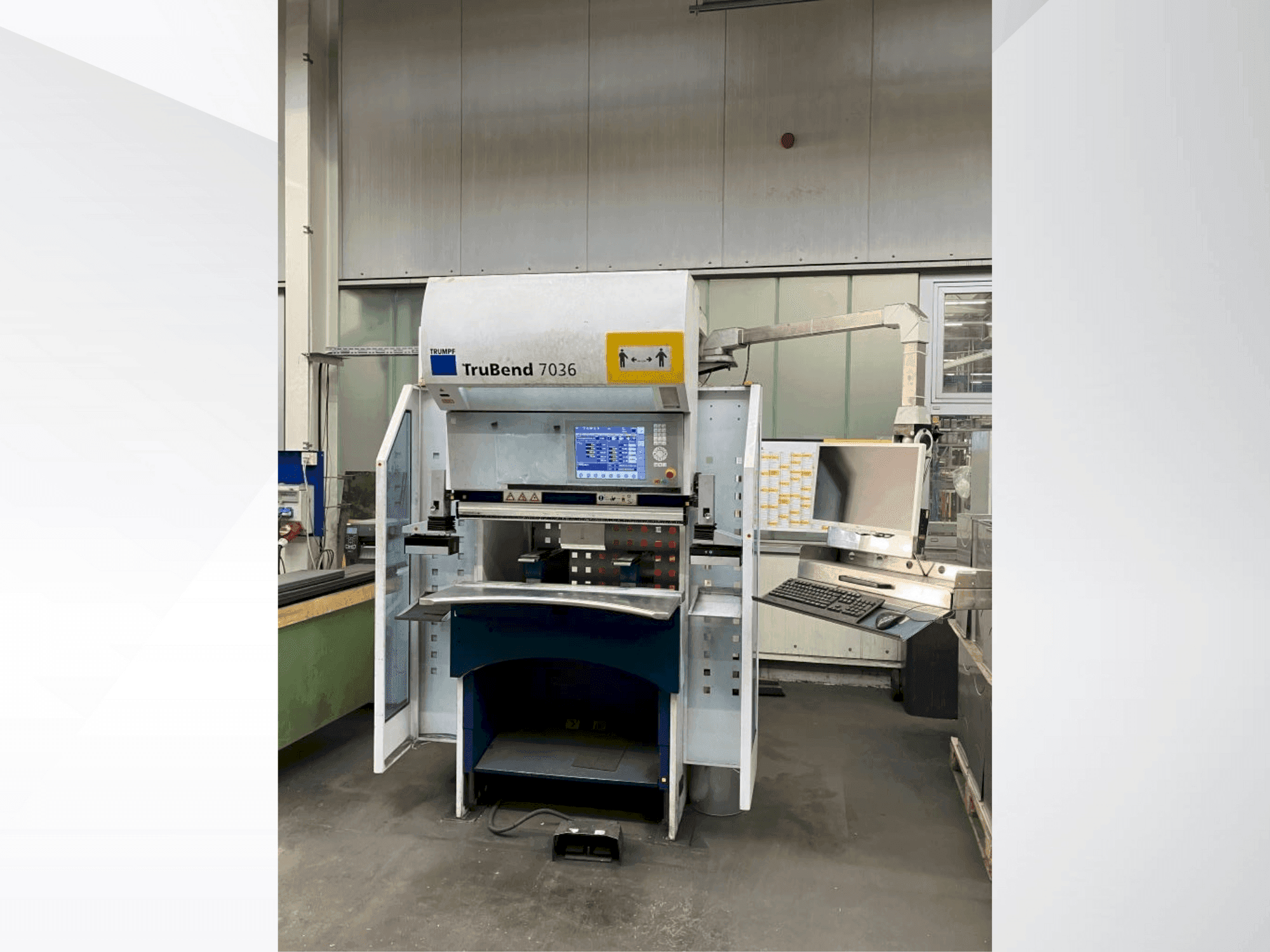 Mašīnas TRUMPF TruBend 7036  pretskats