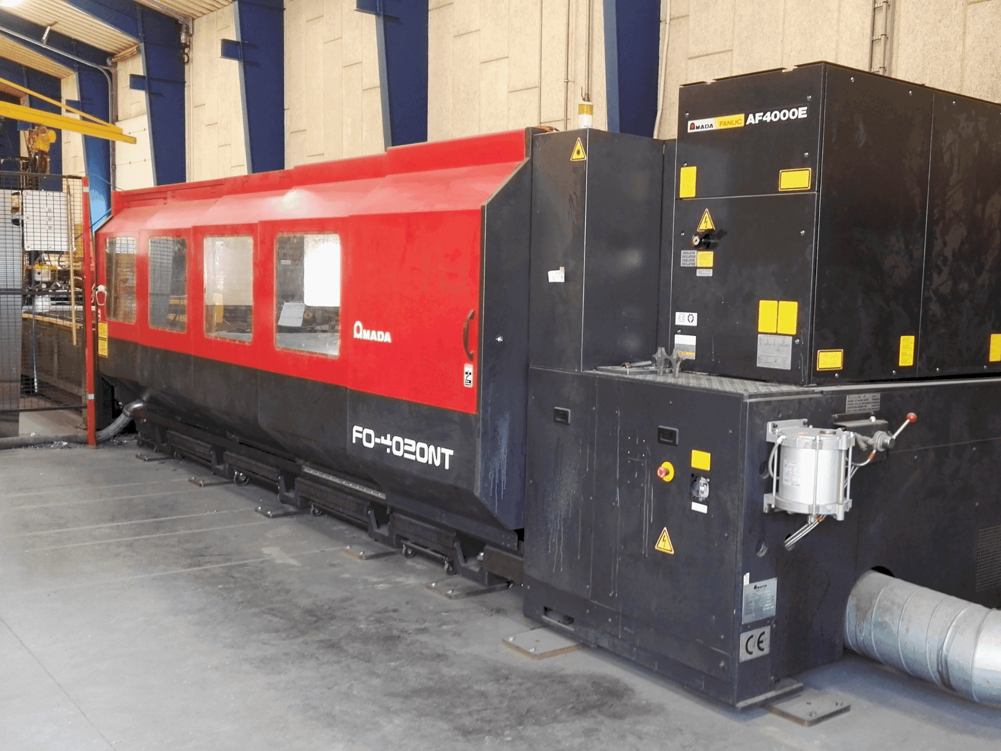 Mašīnas AMADA FO-4020NT (2005)  pretskats