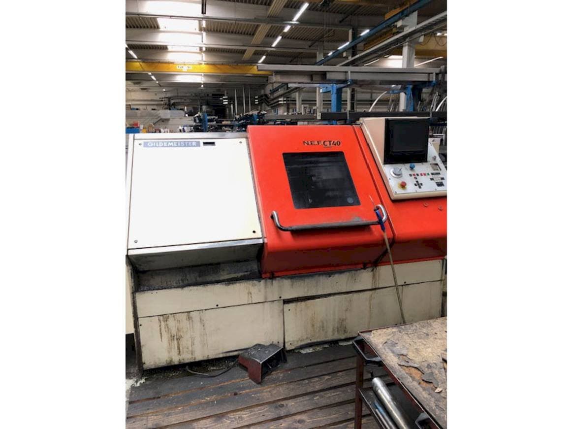 Mašīnas Gildemeister NEF CT 40  pretskats