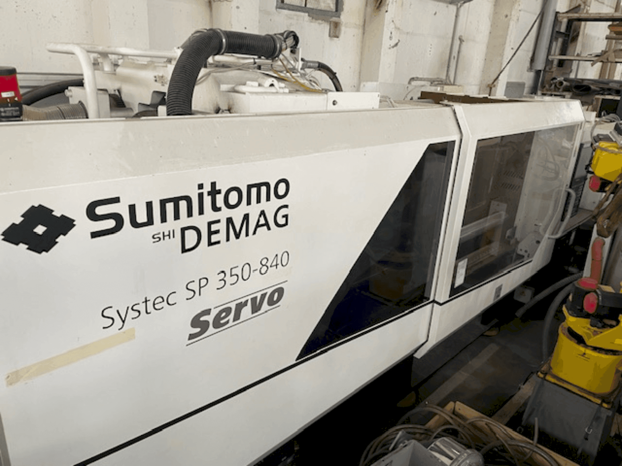 Mašīnas SUMITOMO SHI DEMAG Systec SP 350/720-840  pretskats