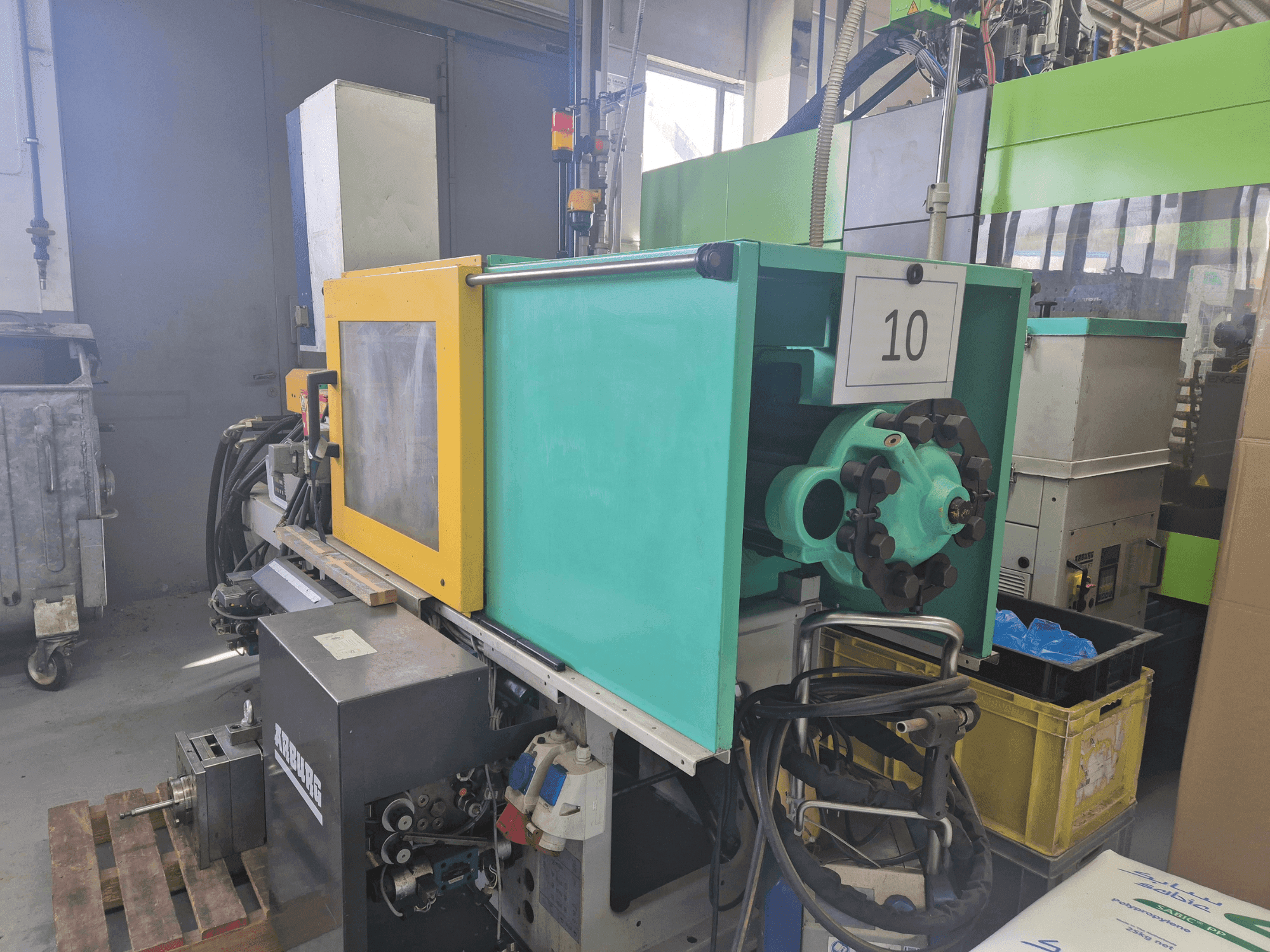 Mašīnas Arburg Allrounder 270 C 400-70  pretskats