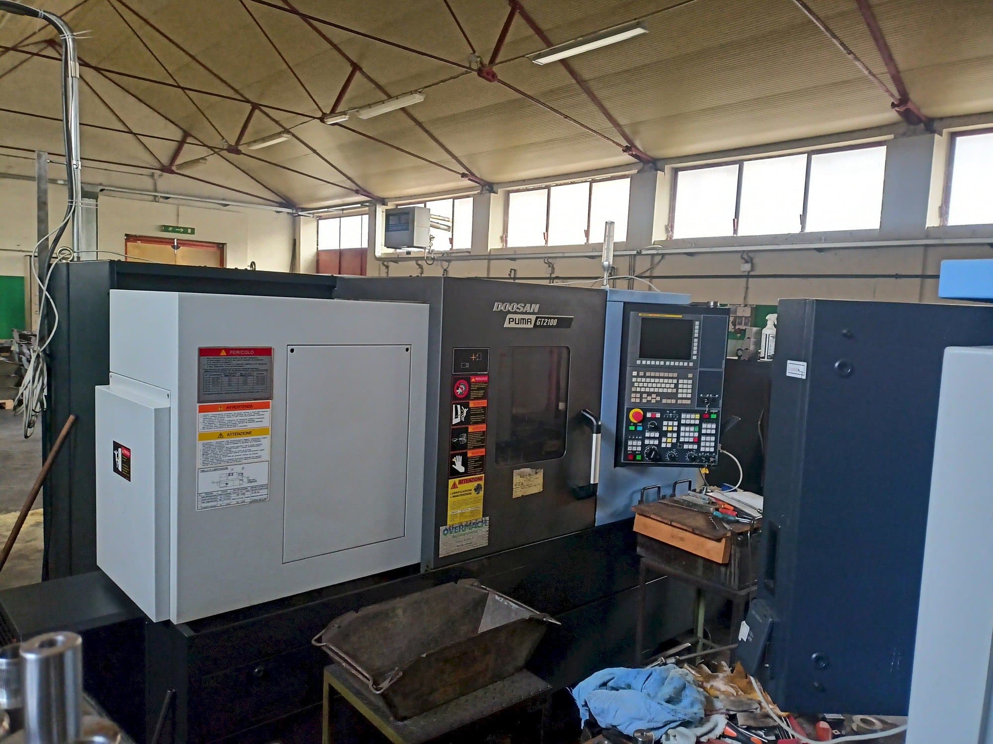 Mašīnas DOOSAN Puma GT2100  pretskats