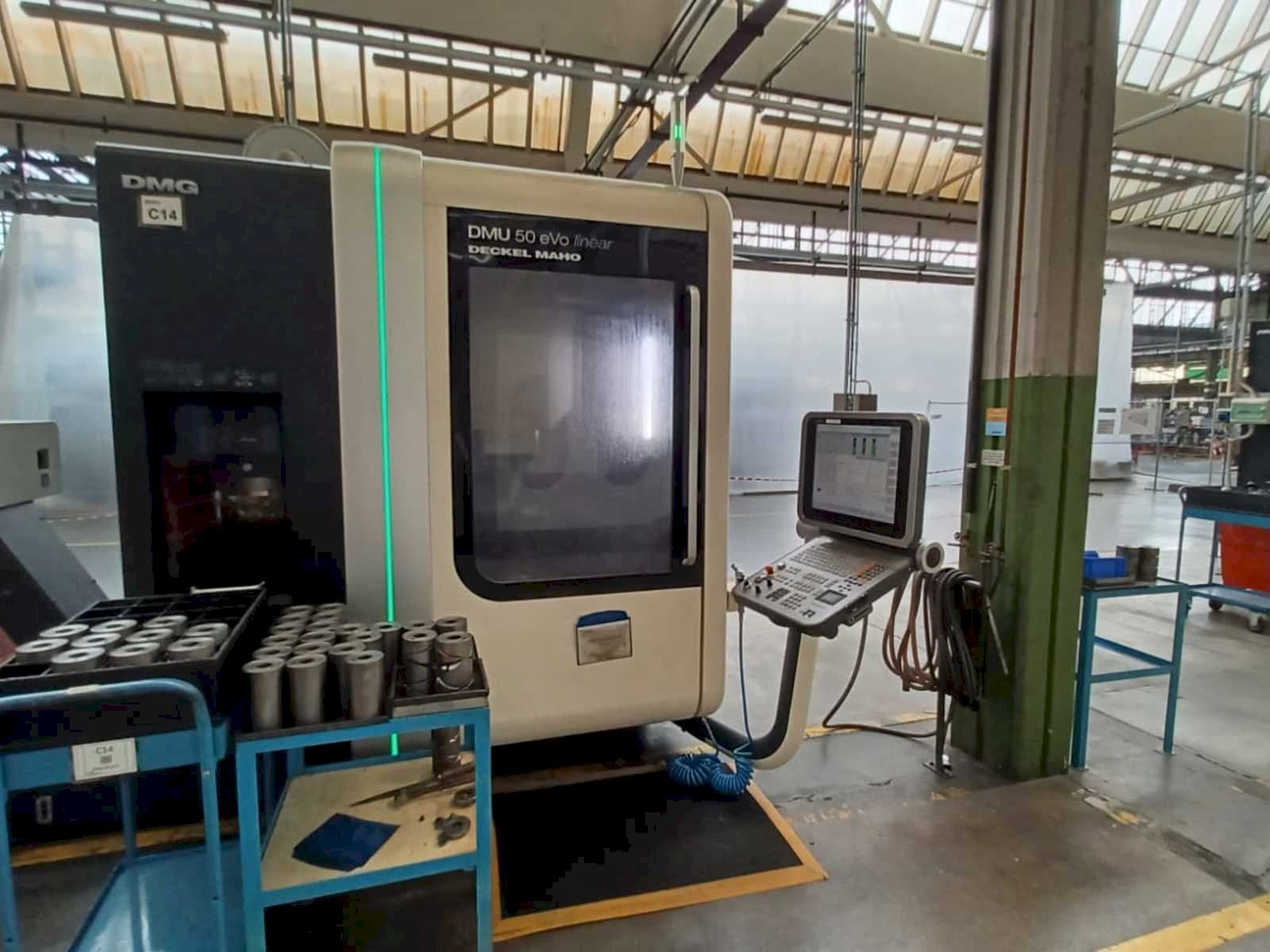 Mašīnas DMG DMU 50 evo linear  pretskats