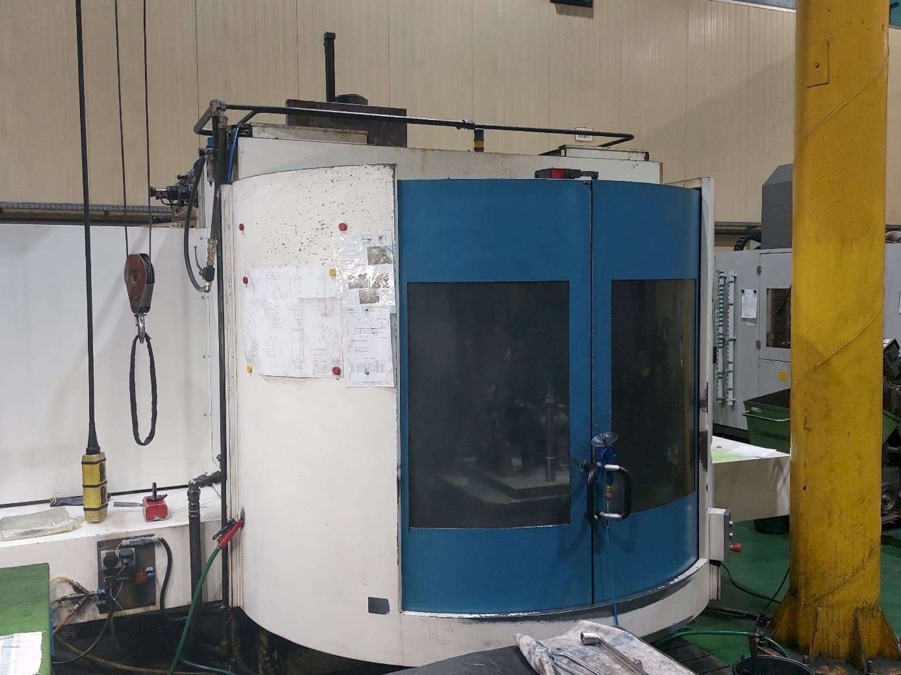 Mašīnas Heckert CWK630  pretskats