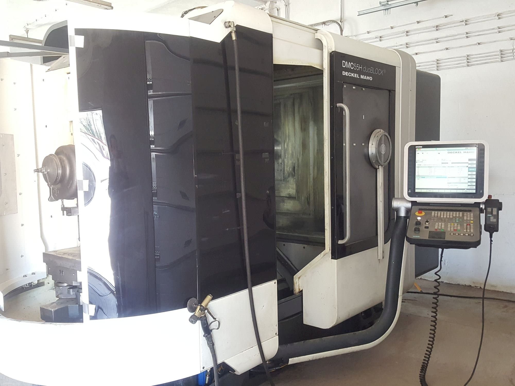 Mašīnas DECKEL MAHO DMC55H duoBLOCK  pretskats