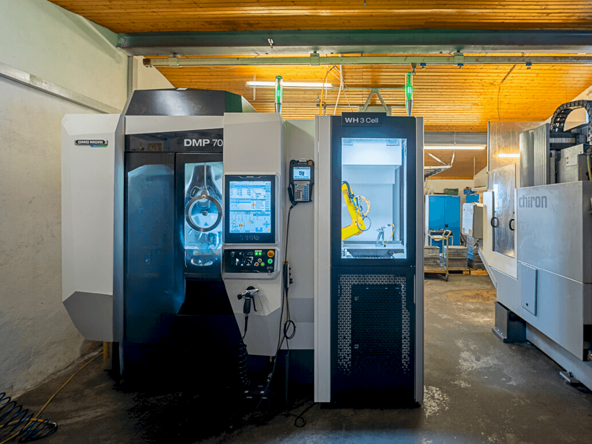 Mašīnas DMG MORI DMP 70 with WH3  pretskats
