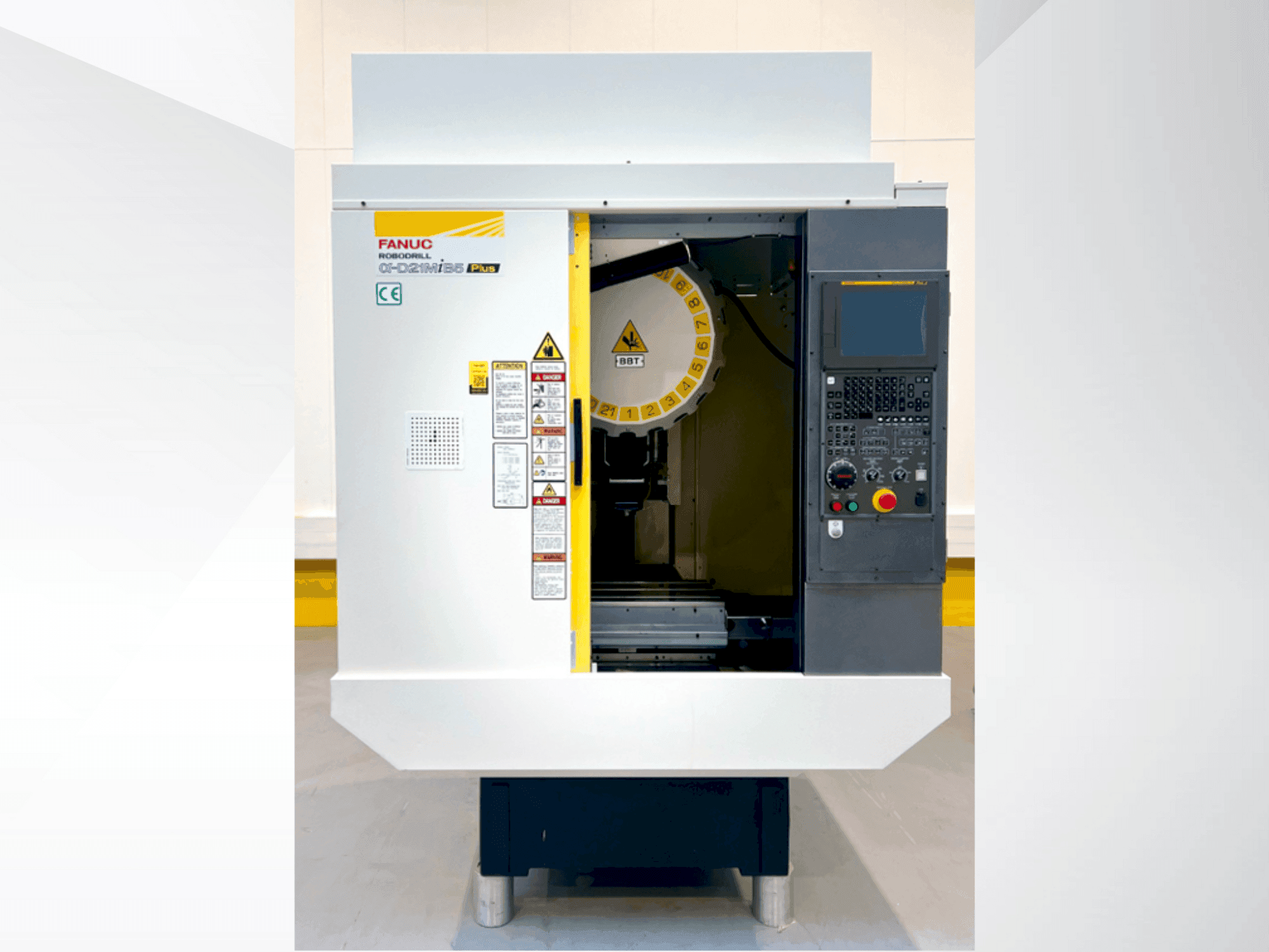 Mašīnas FANUC ROBODRILL α-D21MiB5 Plus  pretskats