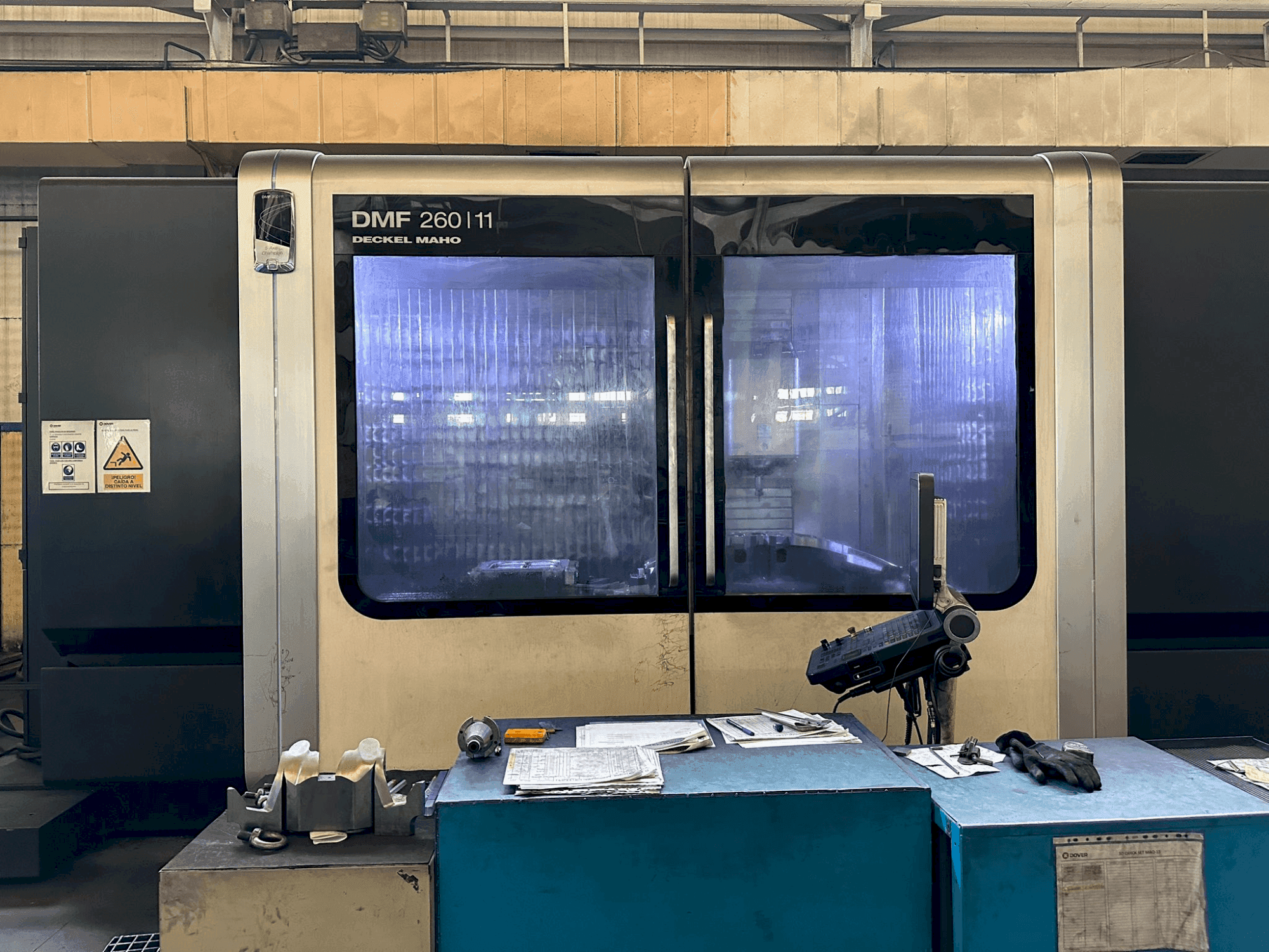 Mašīnas DMG MORI DMF 260-11 (2014)  pretskats