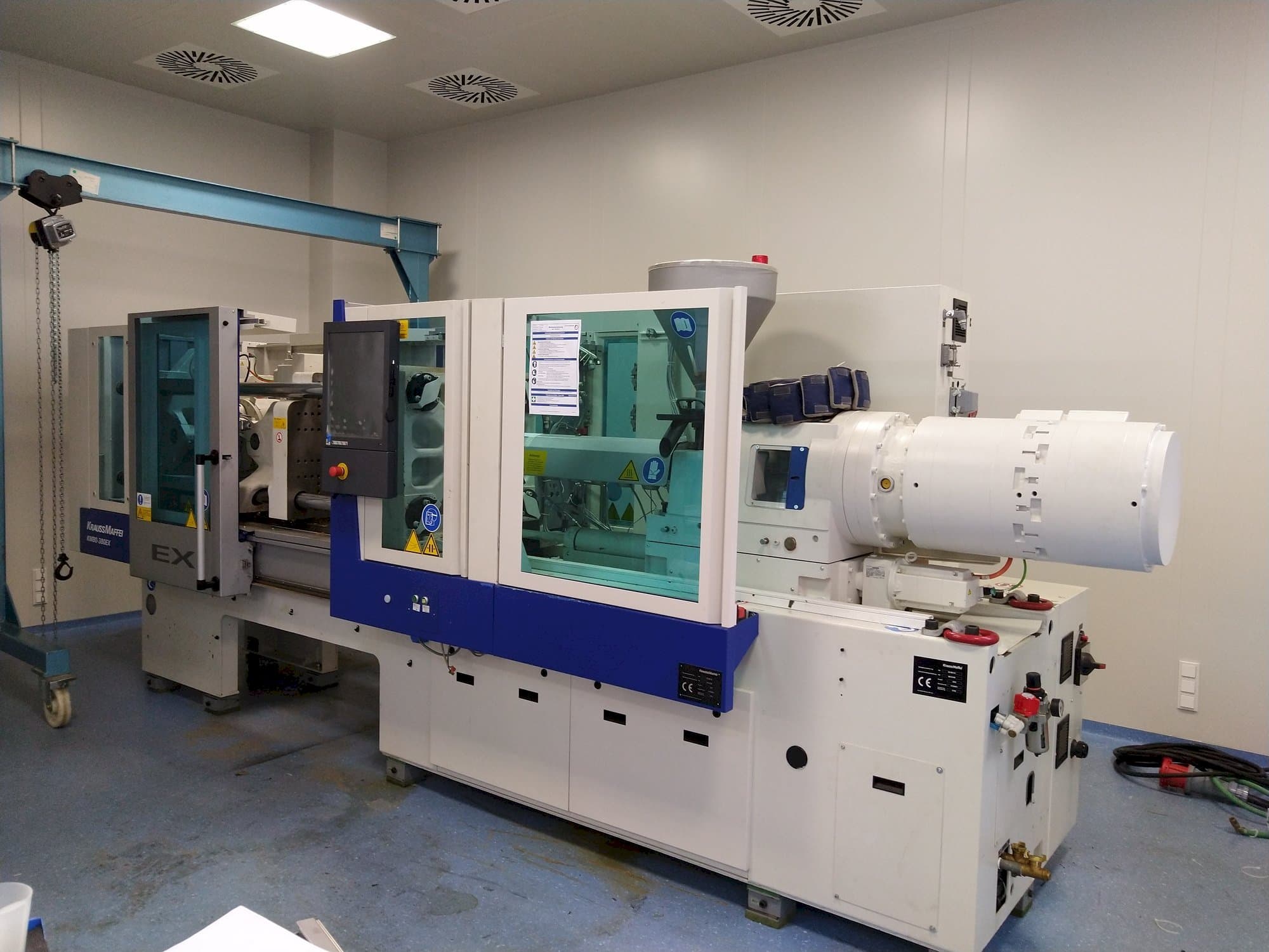 Mašīnas Krauss Maffei 80-380 EX  pretskats