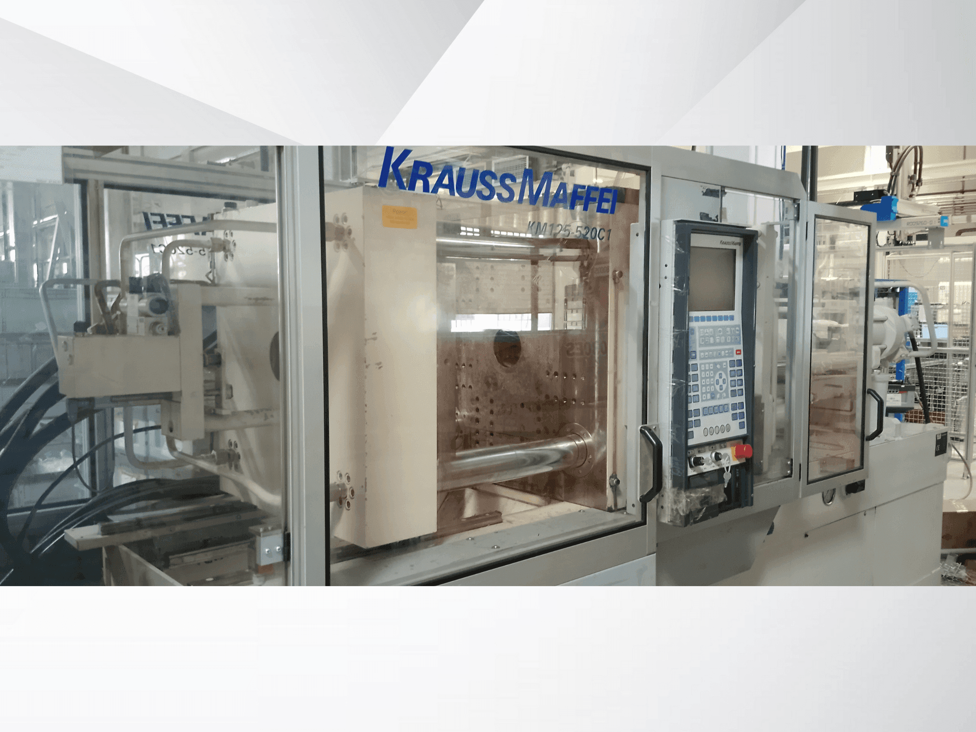 Mašīnas Krauss Maffei 125-520 C1  pretskats