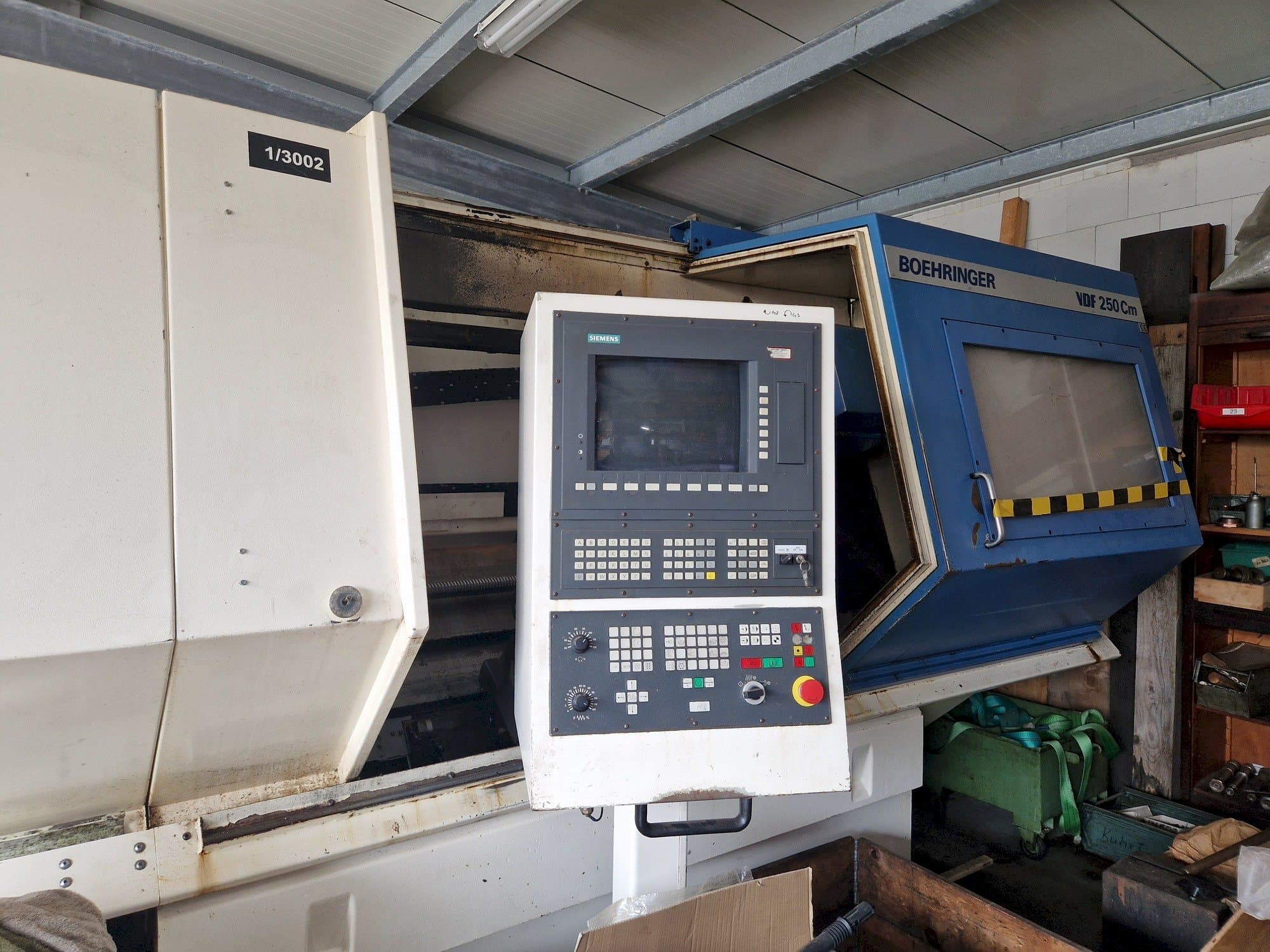 Mašīnas BOEHRINGER VDF 250 Cm  pretskats