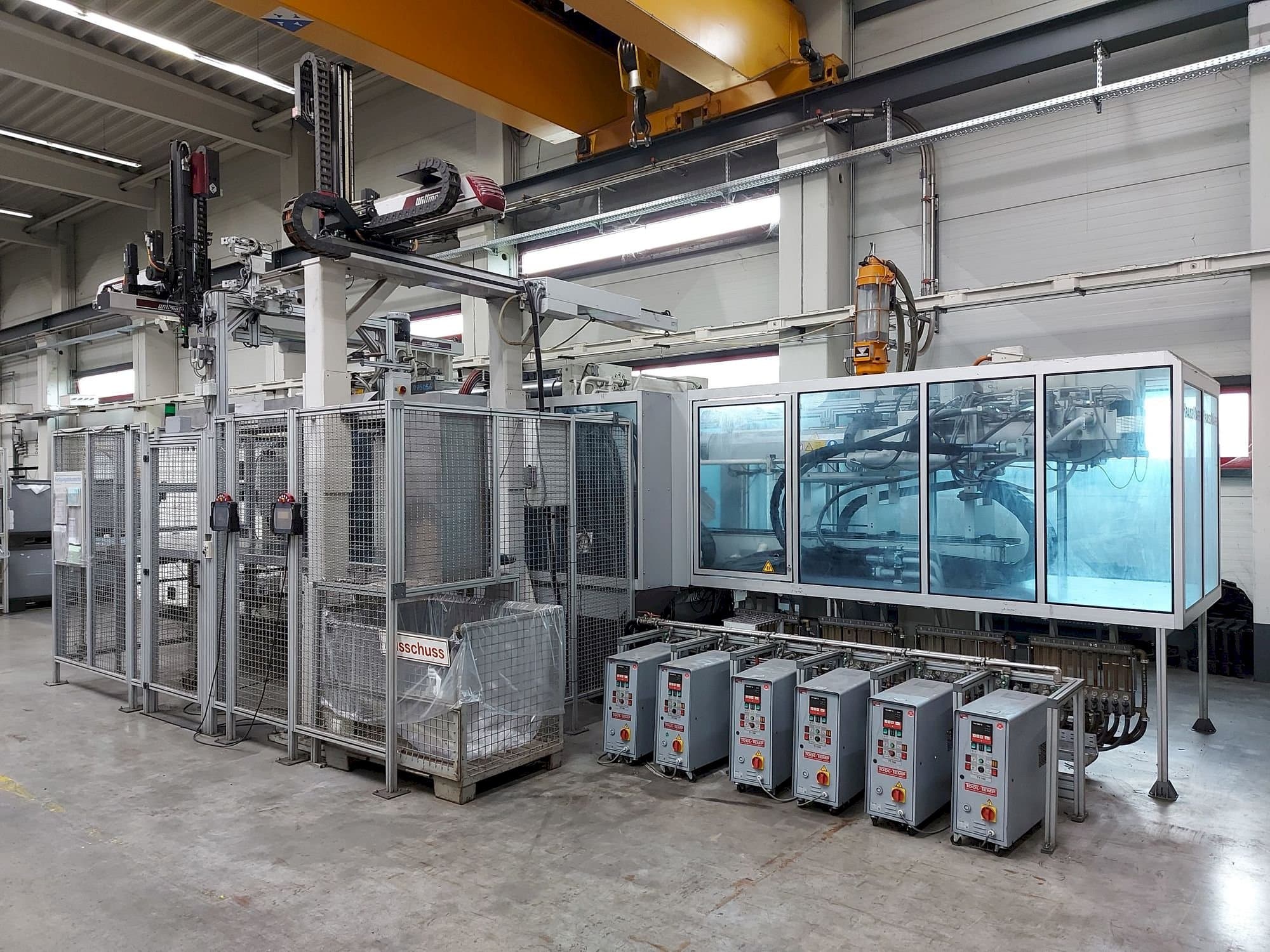 Mašīnas Krauss Maffei 650 Tandem  pretskats