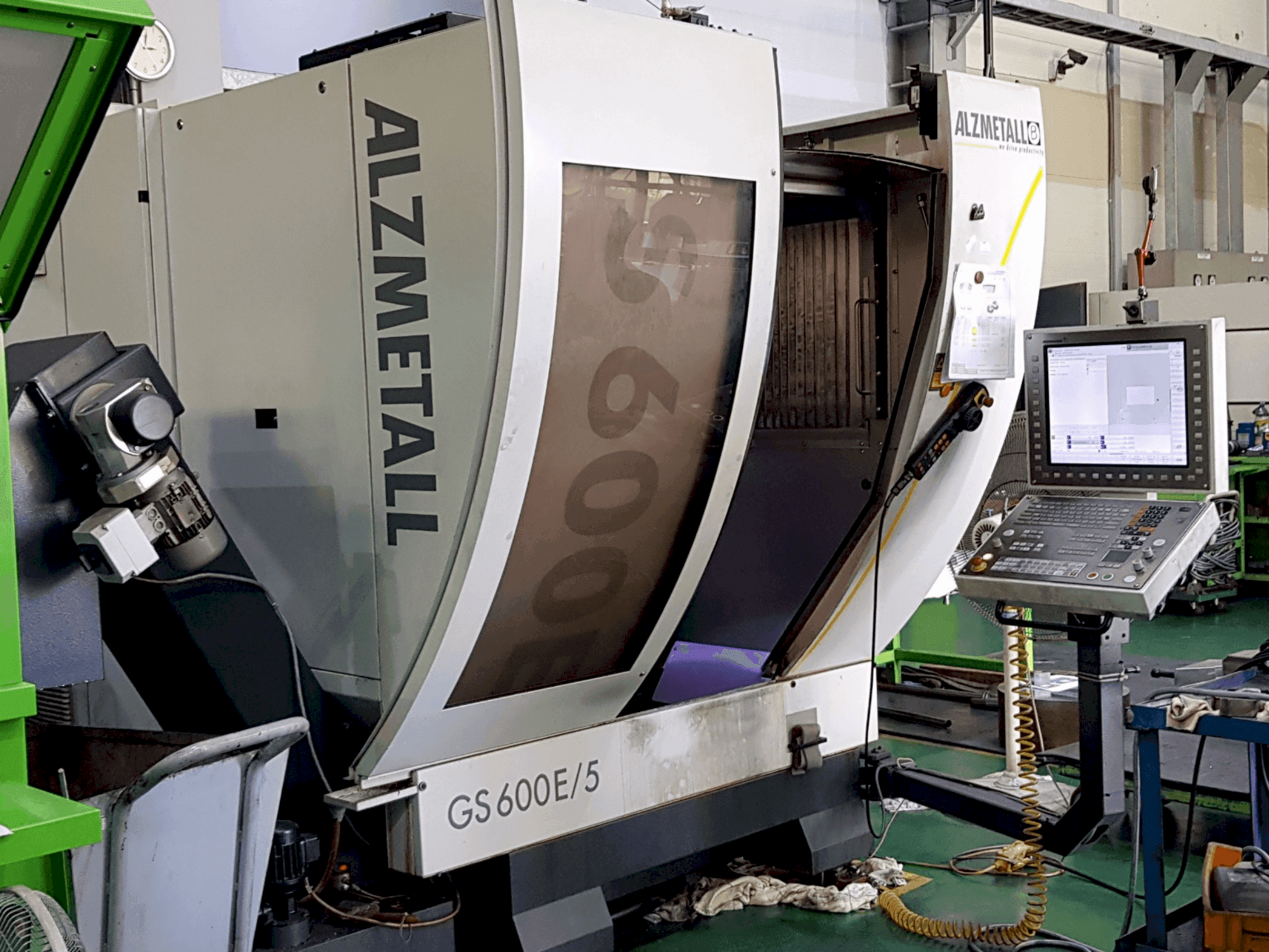Mašīnas Alzmetall GS600E/5  pretskats