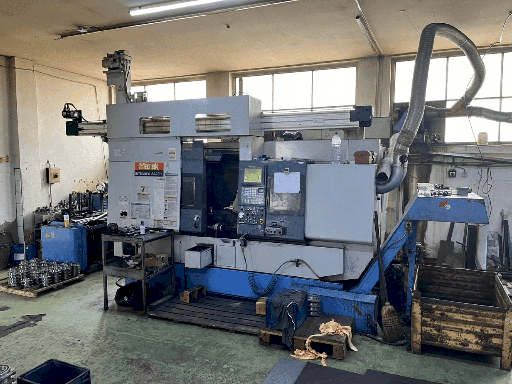 Mašīnas Mazak Integrex 200SY (1999)  pretskats