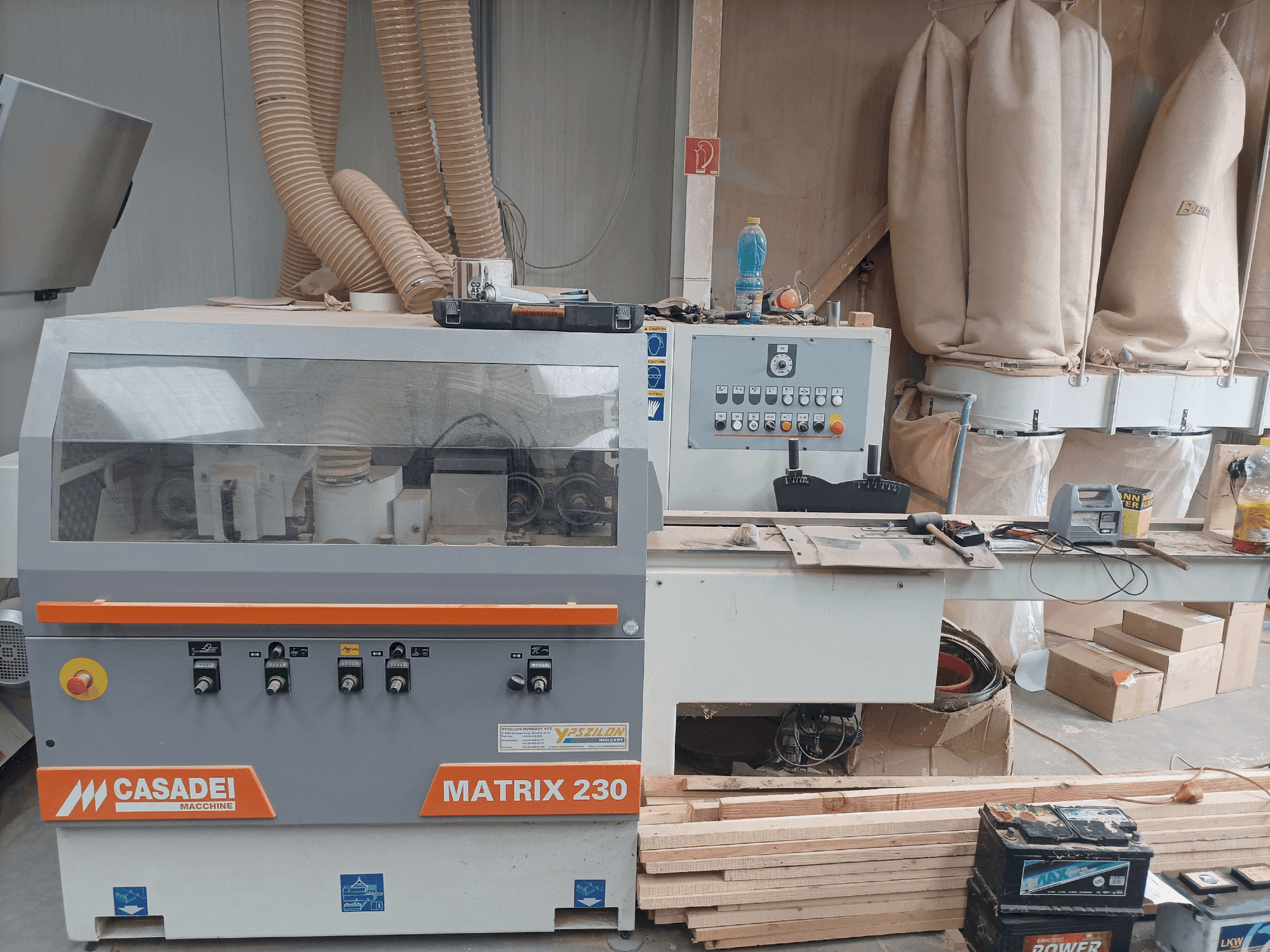 Mašīnas CASADEI MATRIX 230 (2018)  pretskats