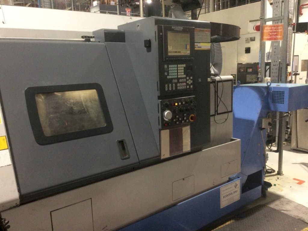 Mašīnas Mazak Super Quick Turn 200M kreisās malas  skats