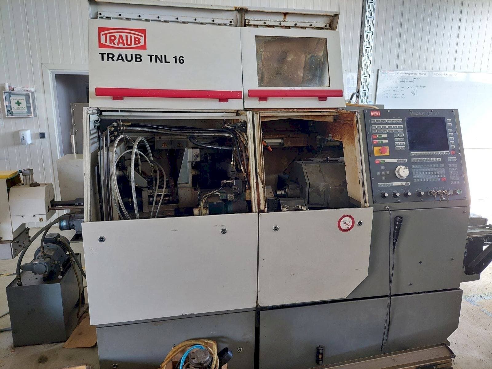 Mašīnas TRAUB TNL16G-TX8F pretskats
