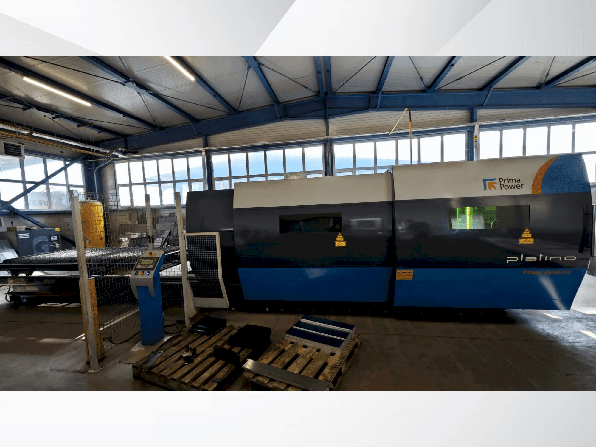 Mašīnas Prima Power PLATINO FIBER  pretskats