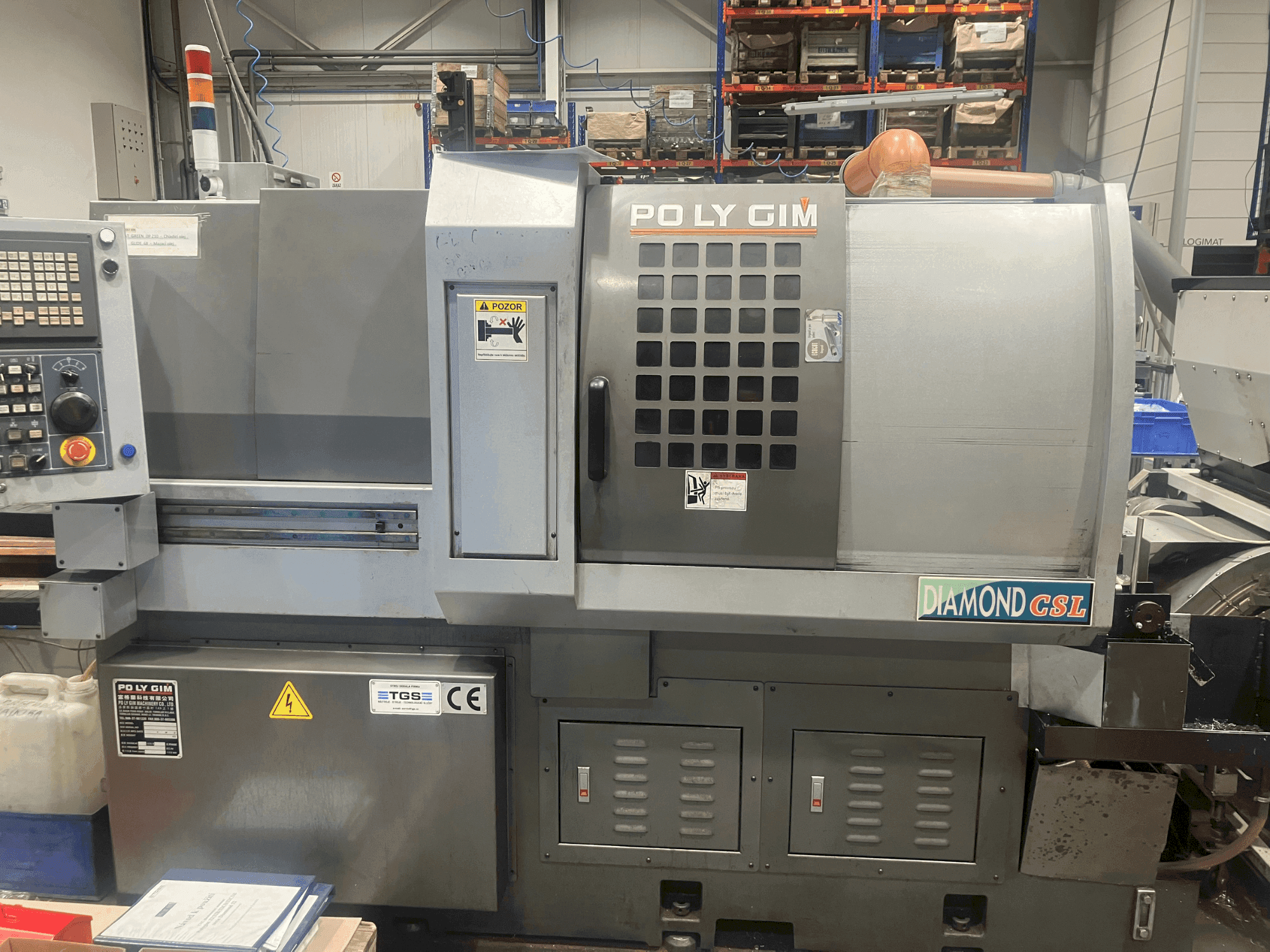 Mašīnas PO LY GIM Diamond 32CSL  pretskats