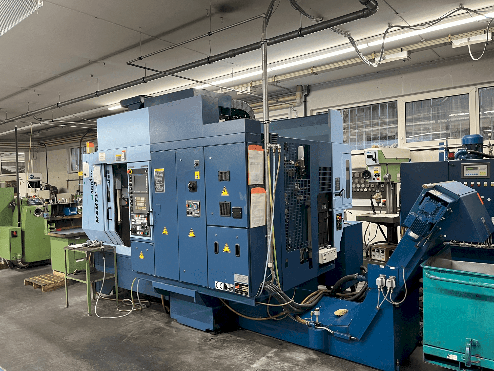 Mašīnas Matsuura MAM72-25V  pretskats