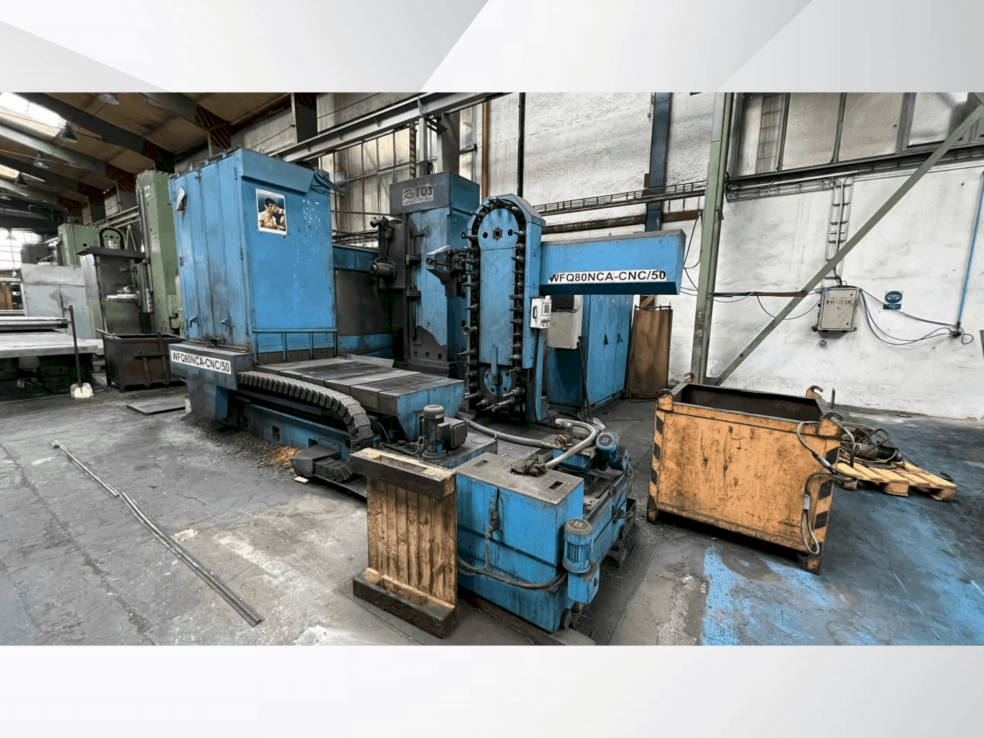 Mašīnas TOS WFQ80NCA-CNC/50  pretskats