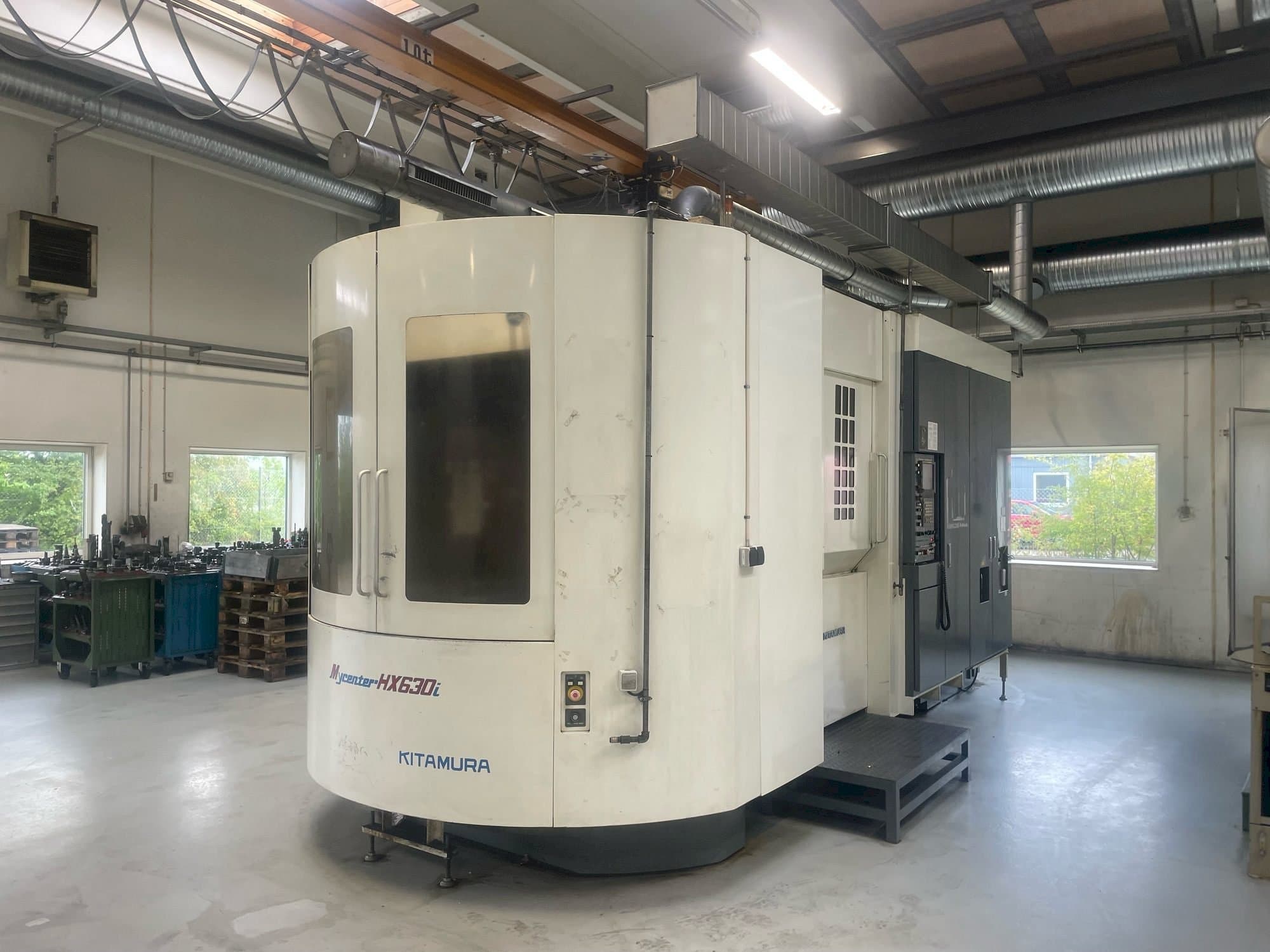 Mašīnas Kitamura HX630i pretskats