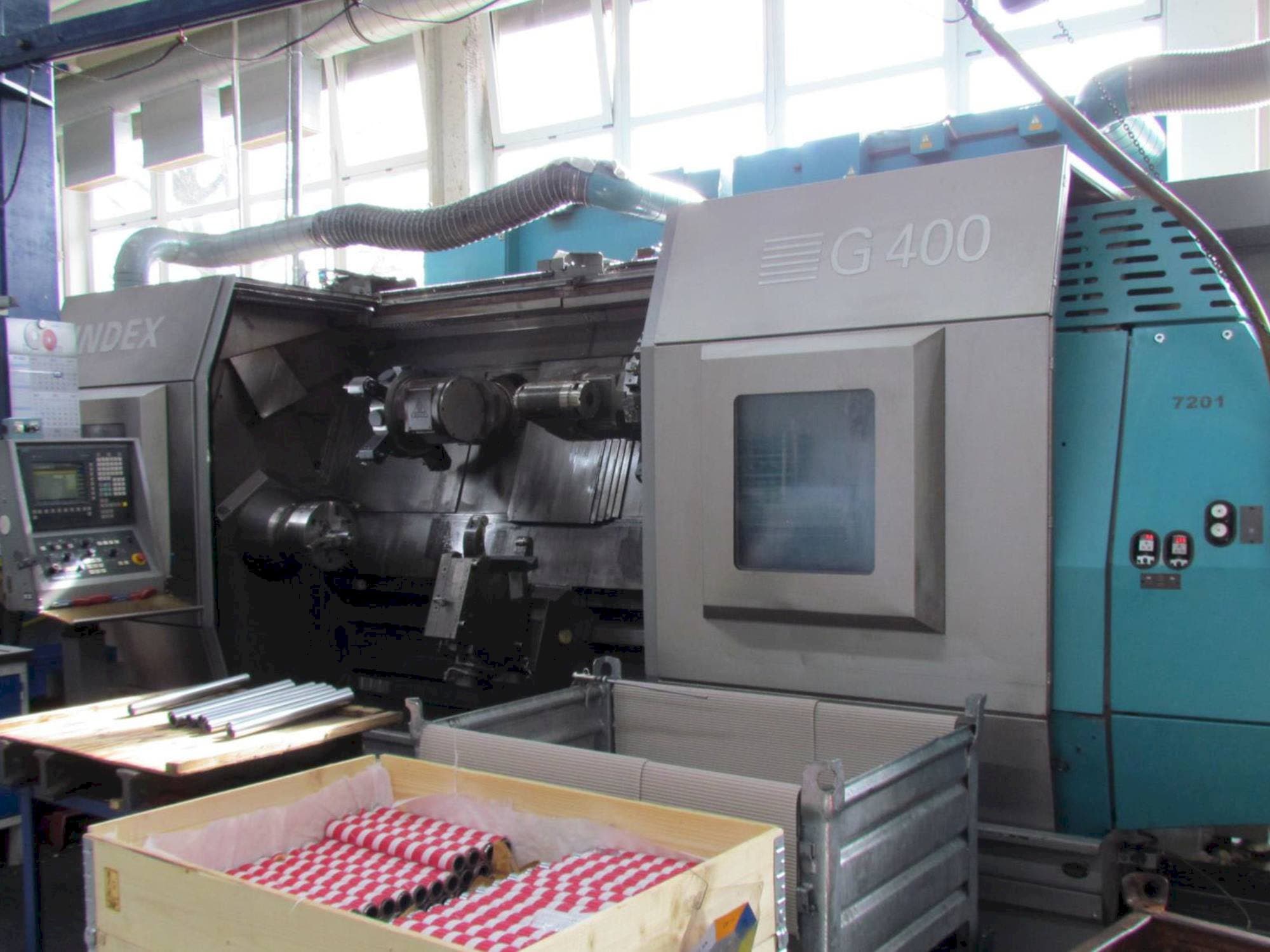 Mašīnas Index G400  pretskats