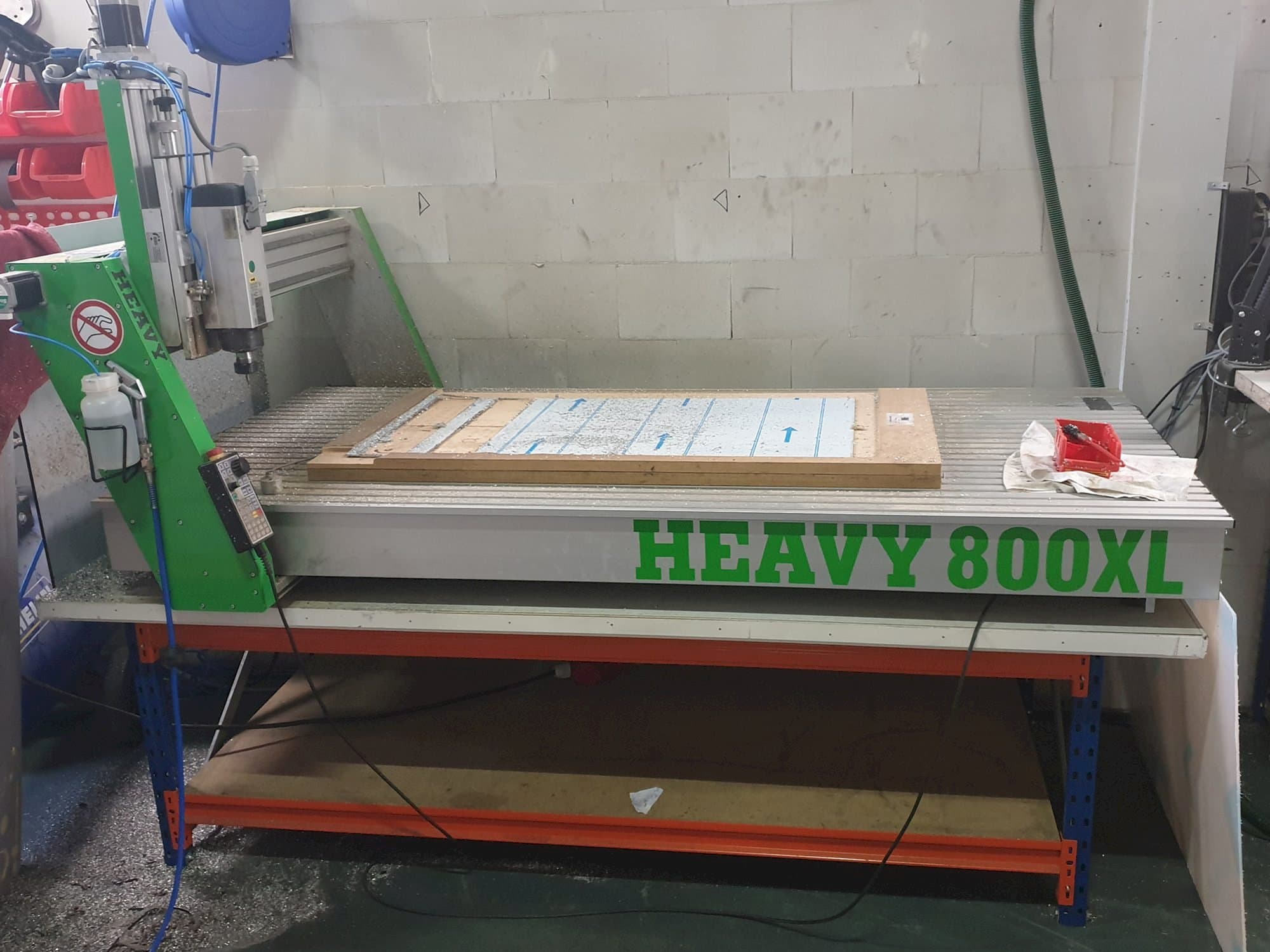 Mašīnas EAS HEAVY 800 XL pretskats