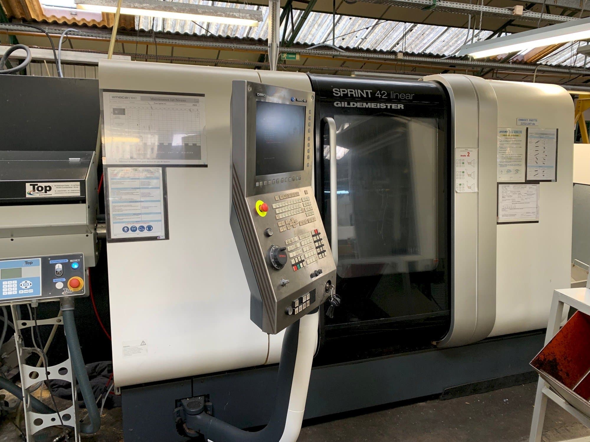 Mašīnas DMG SPRINT 42 linear  pretskats