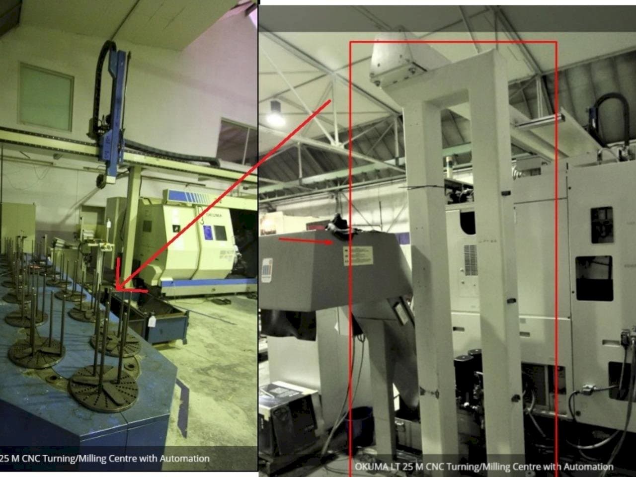 Mašīnas Okuma LT 25 M  pretskats