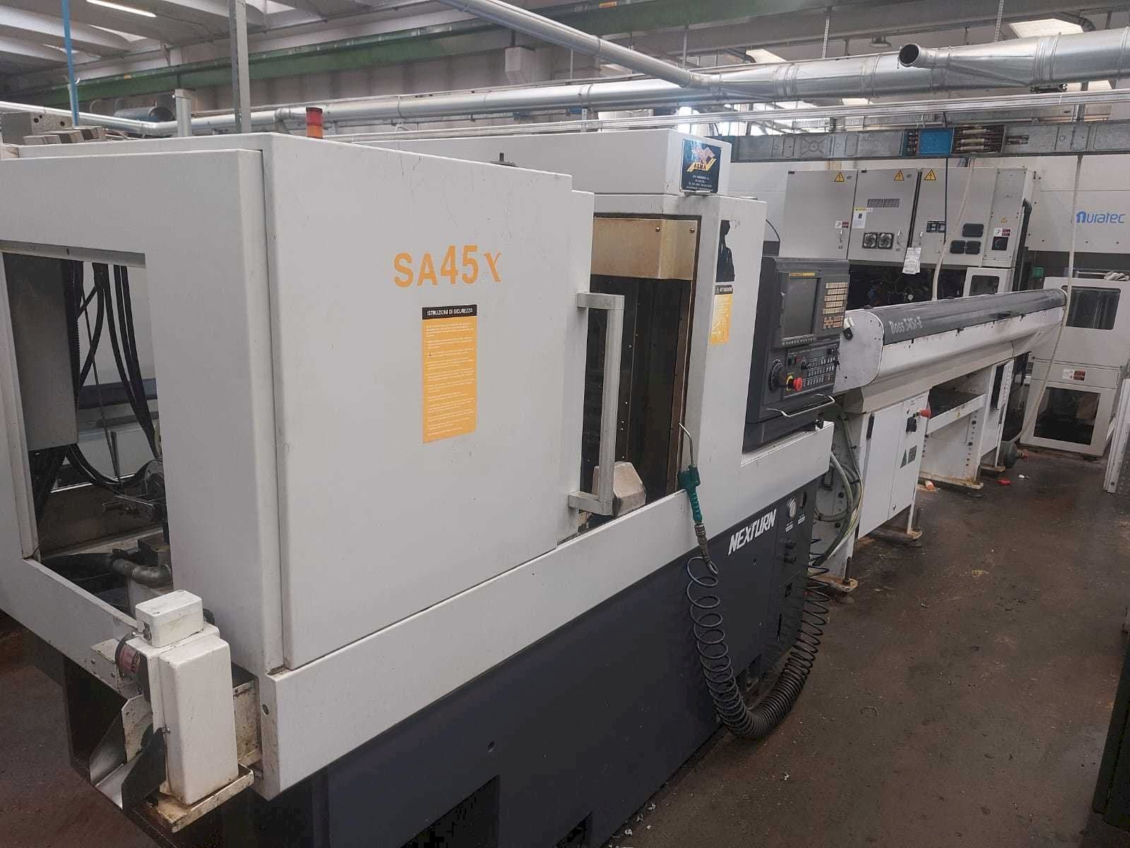 Mašīnas Nexturn SA 45X kreisās malas  skats