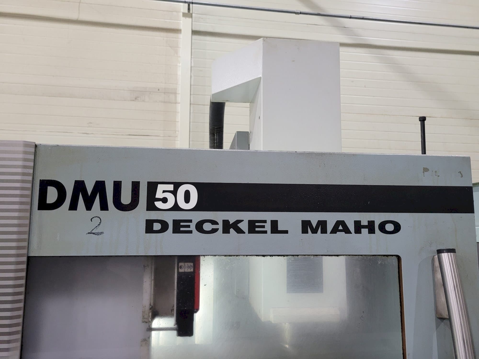 Mašīnas DECKEL MAHO DMU 50  pretskats