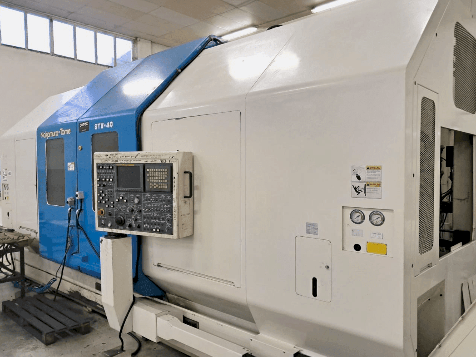 Mašīnas NAKAMURA-TOME STW-40  pretskats