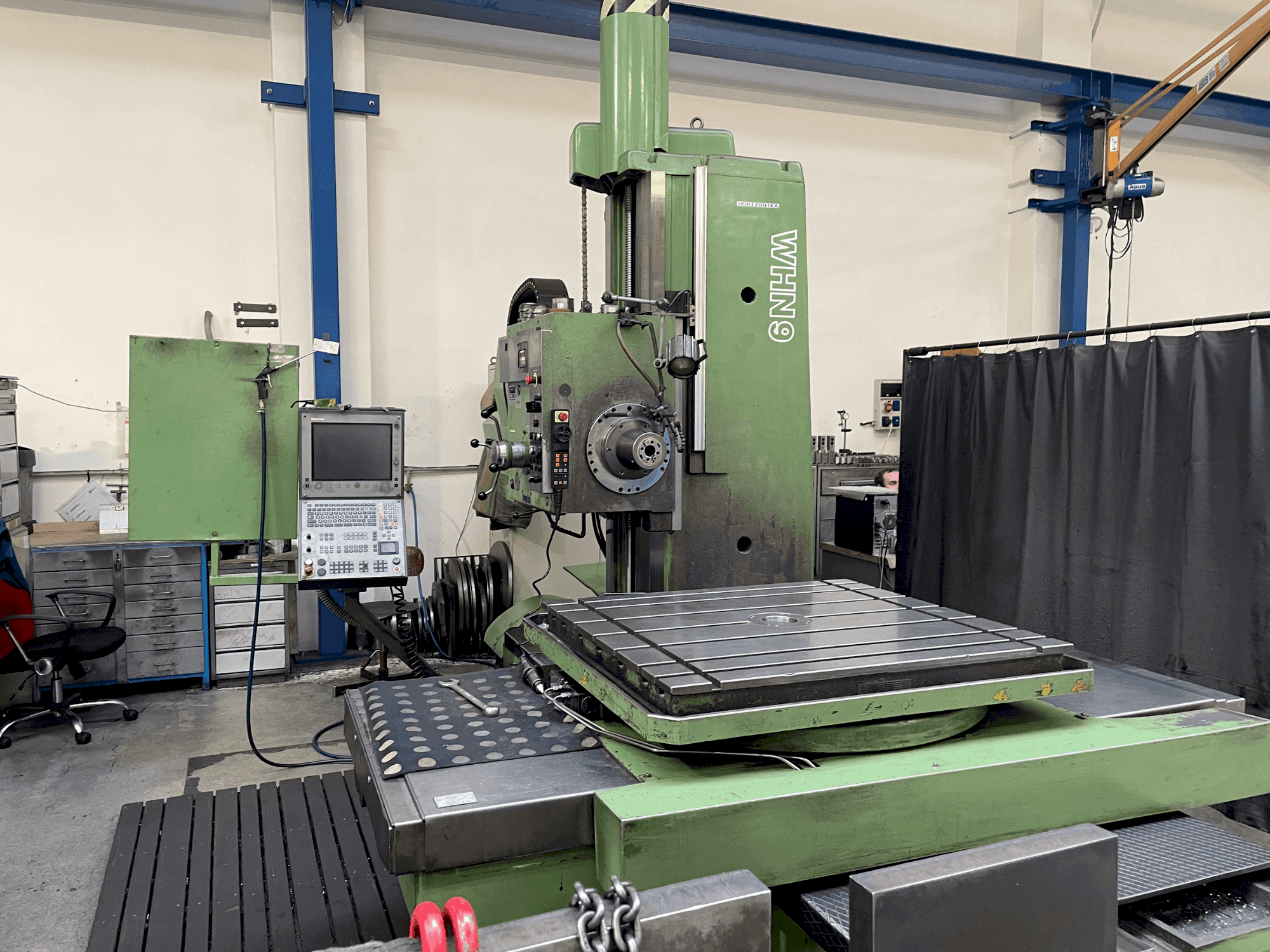 Mašīnas TOS WHN 9B NC  pretskats