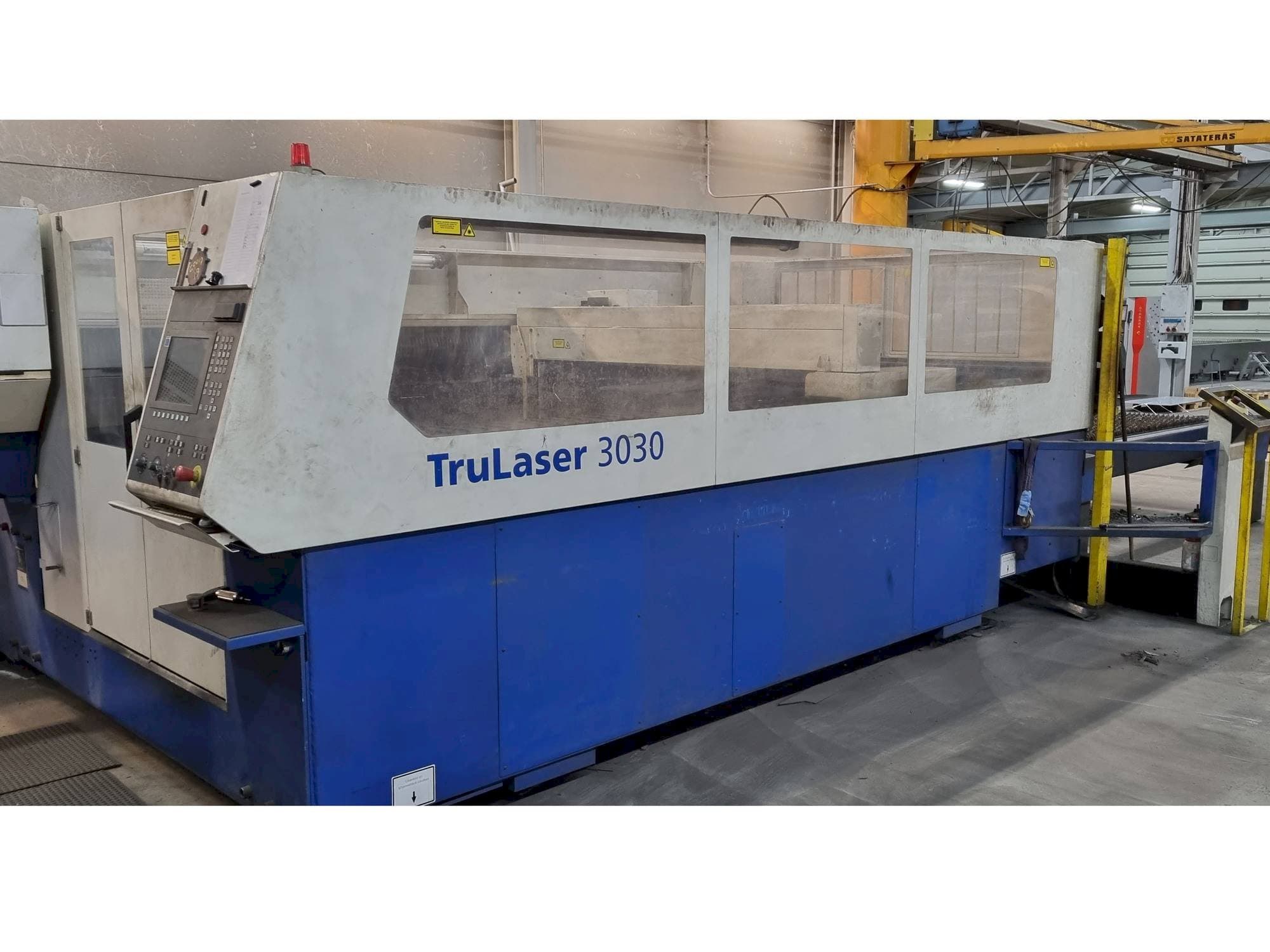 Mašīnas Trumpf TruLaser 3030  pretskats