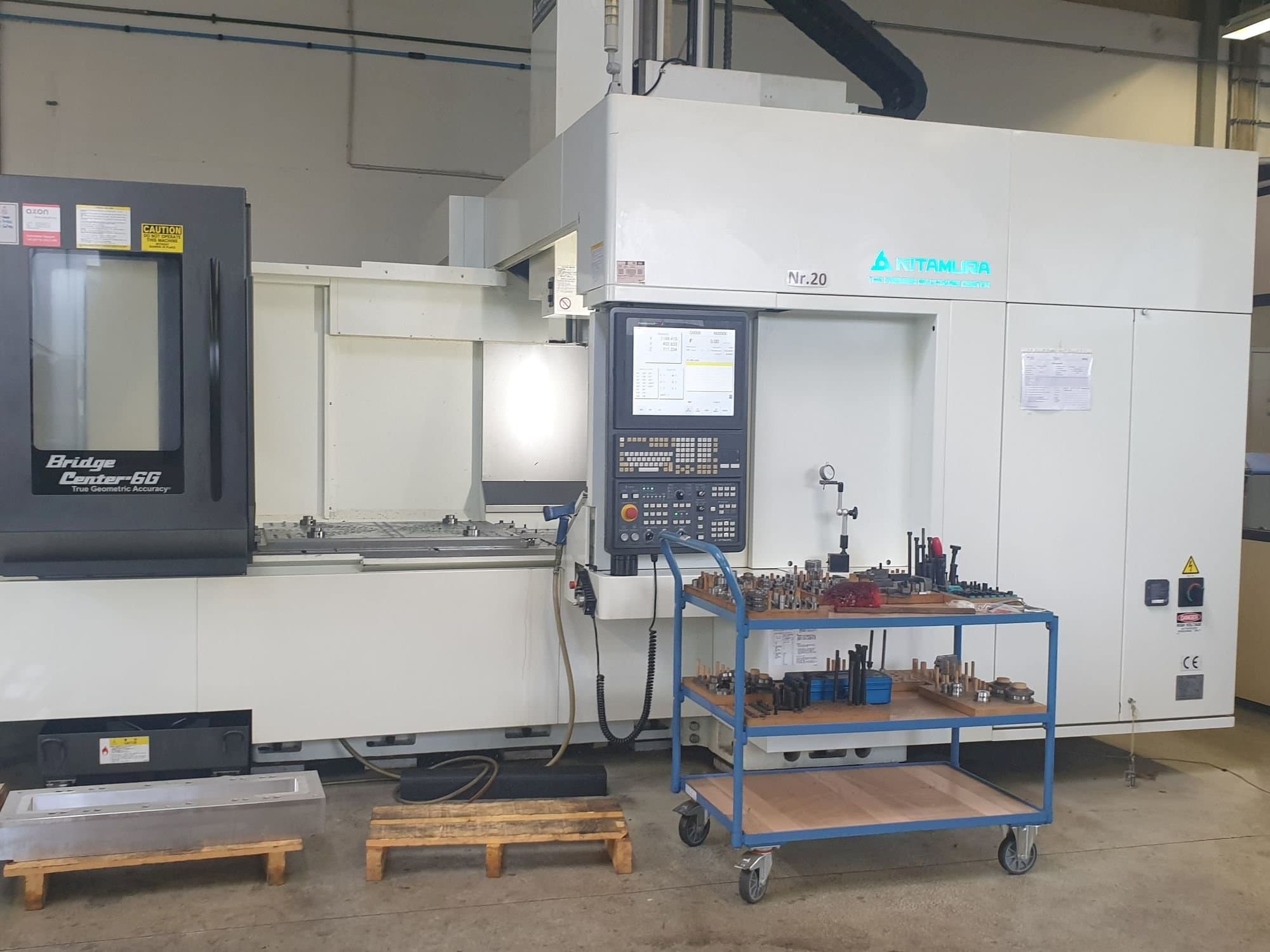 Mašīnas Kitamura Bridge Center 6G  pretskats