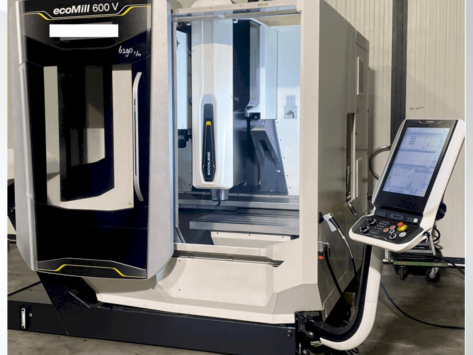 Mašīnas DMG Ecomill 600V  pretskats