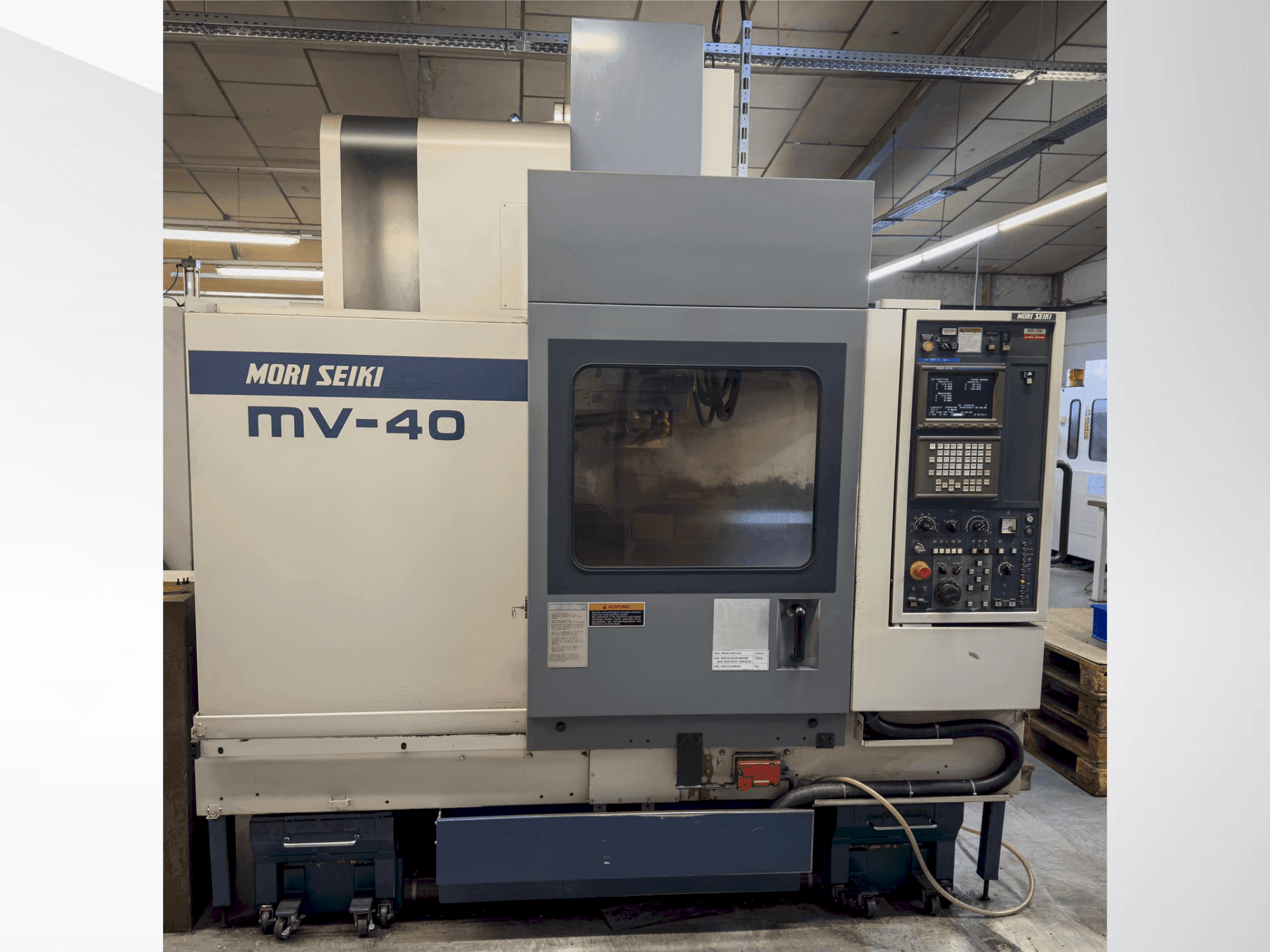 Mašīnas MORI SEIKI MV 40B/40  pretskats