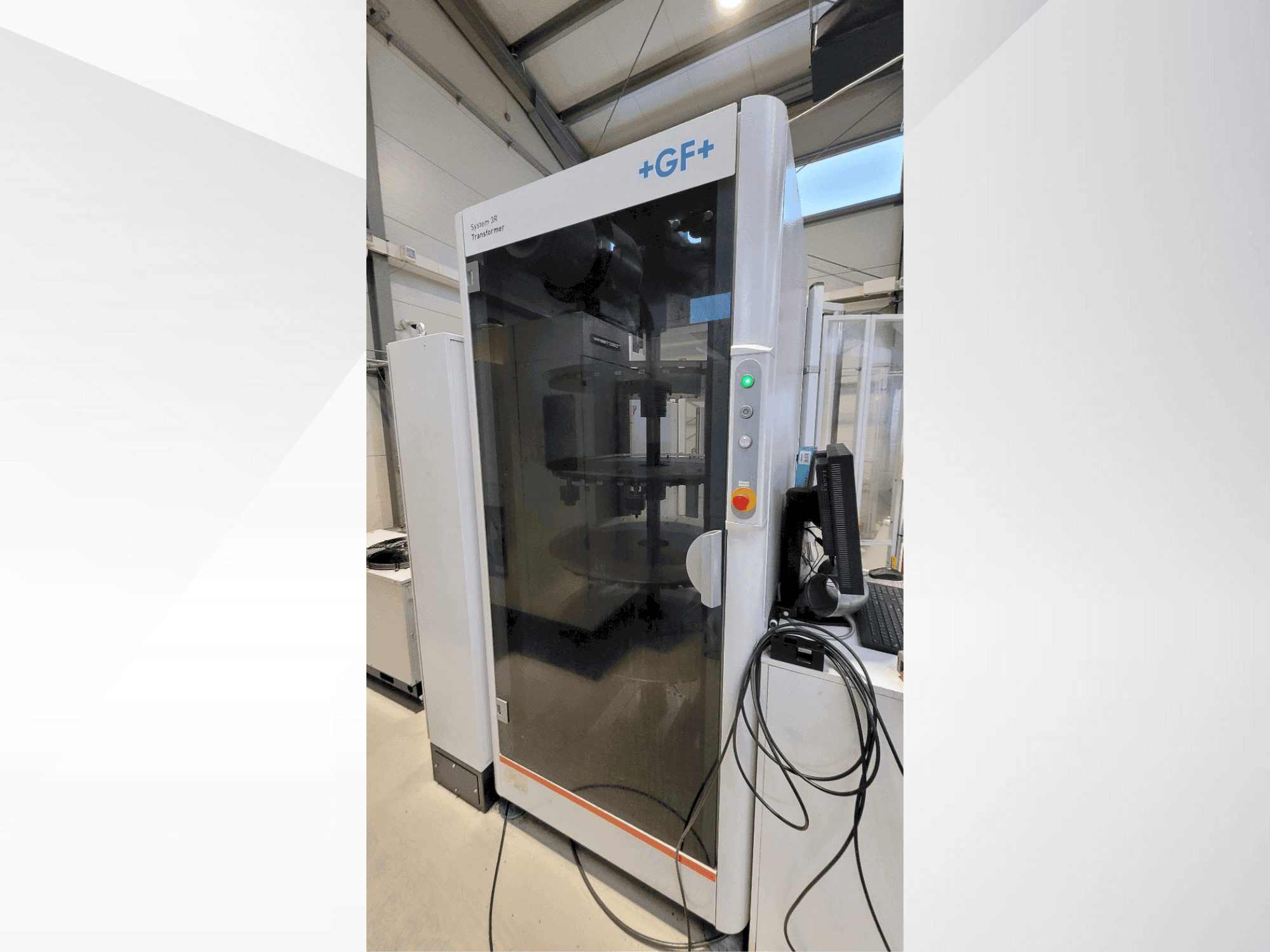 Mašīnas +GF+ System 3R transformer  pretskats