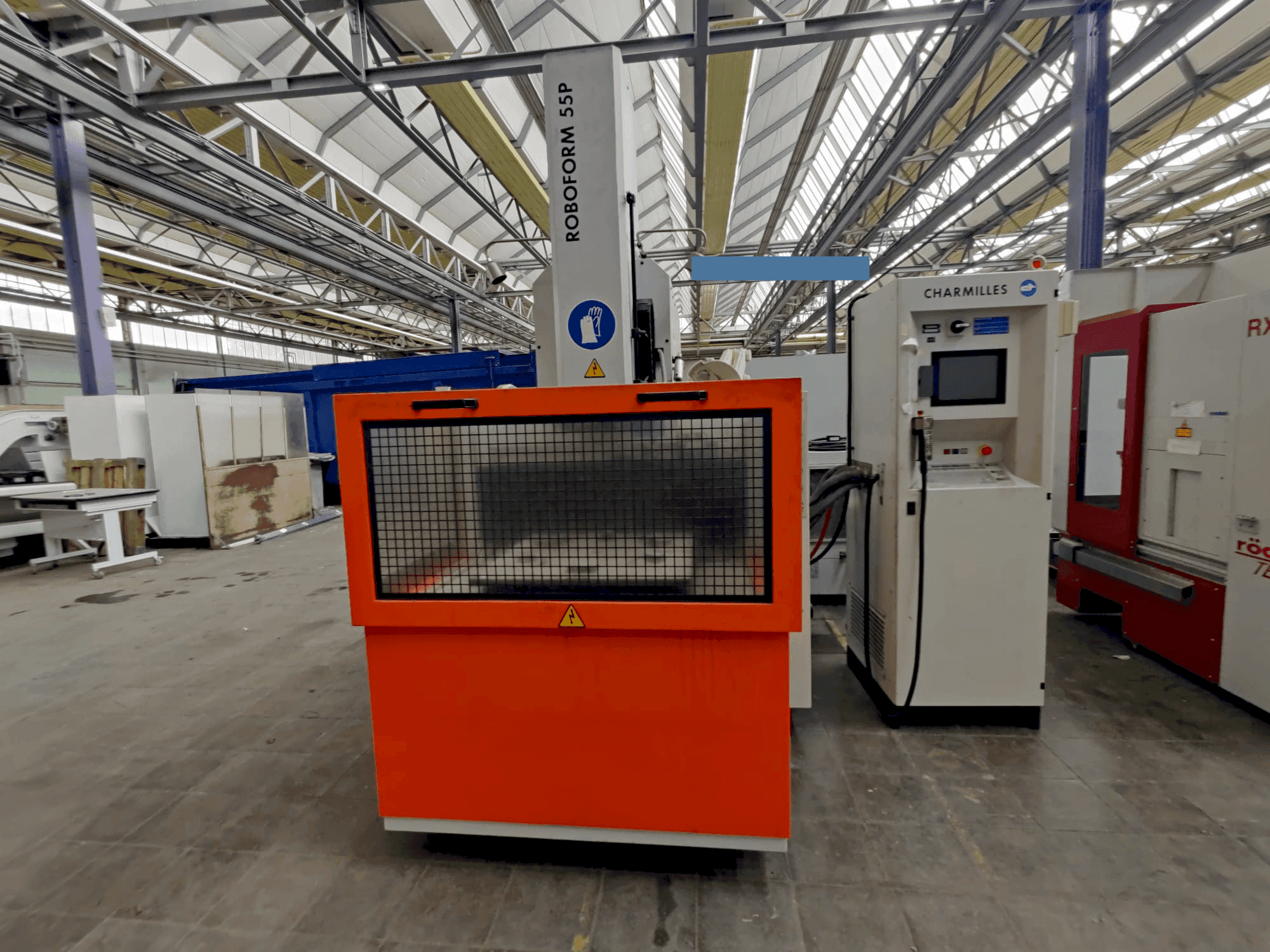 Mašīnas CHARMILLES ROBOFORM 55P  pretskats