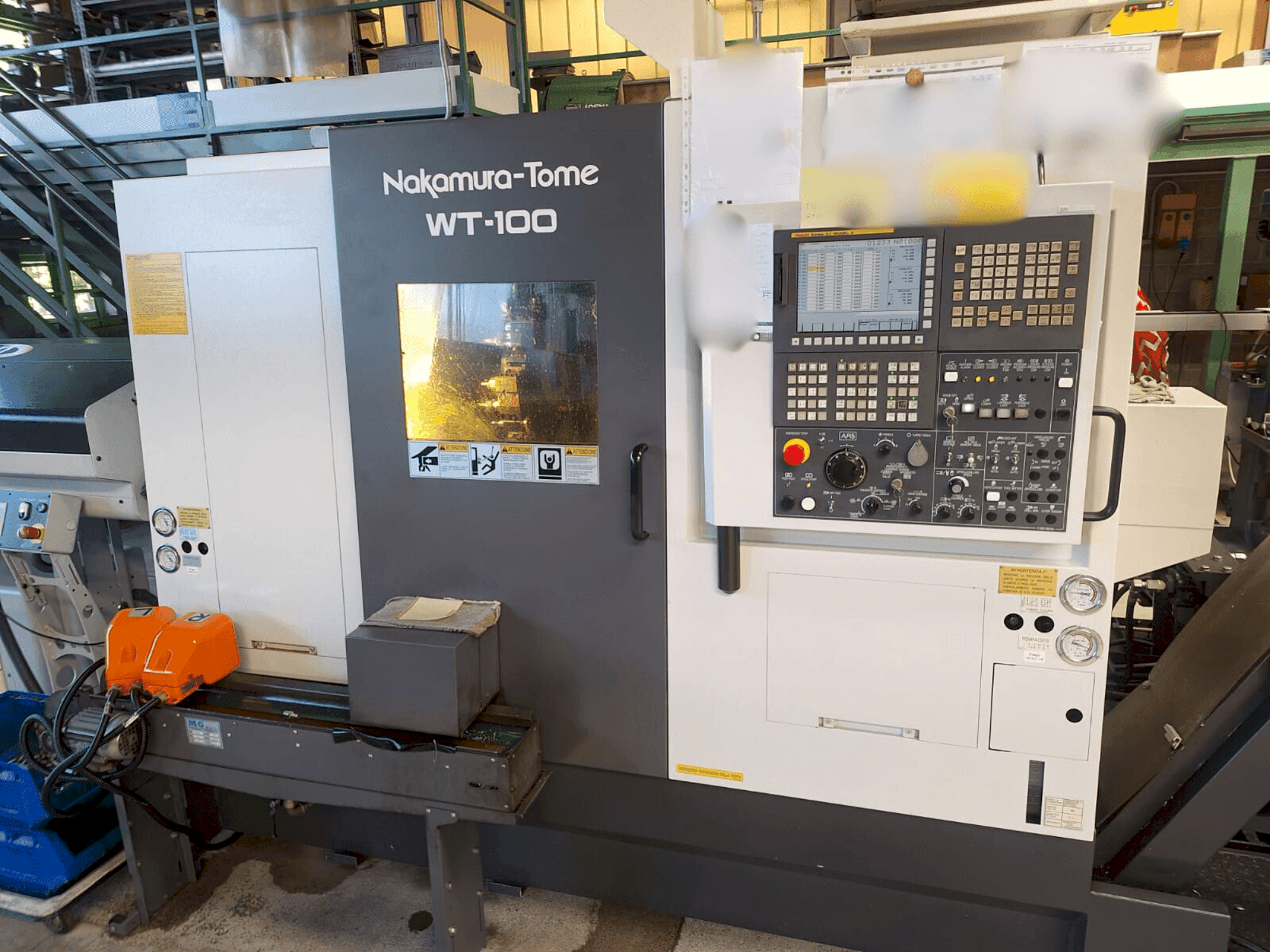 Mašīnas NAKAMURA-TOME WT-100  pretskats