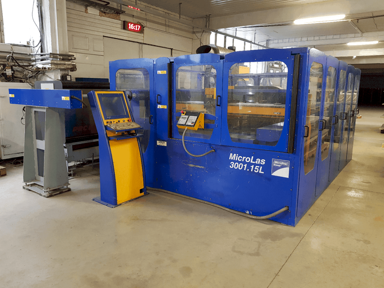 Mašīnas MicroStep MicroLas 3001.15L  pretskats