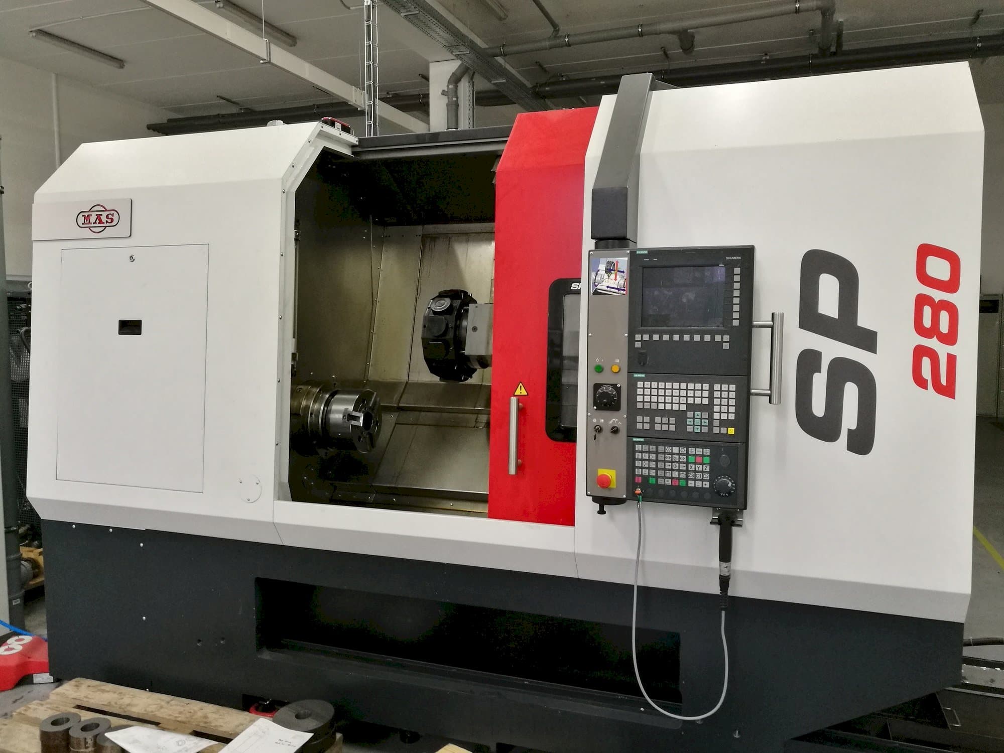 Mašīnas KOVOSVIT MAS SP 280 SY  pretskats