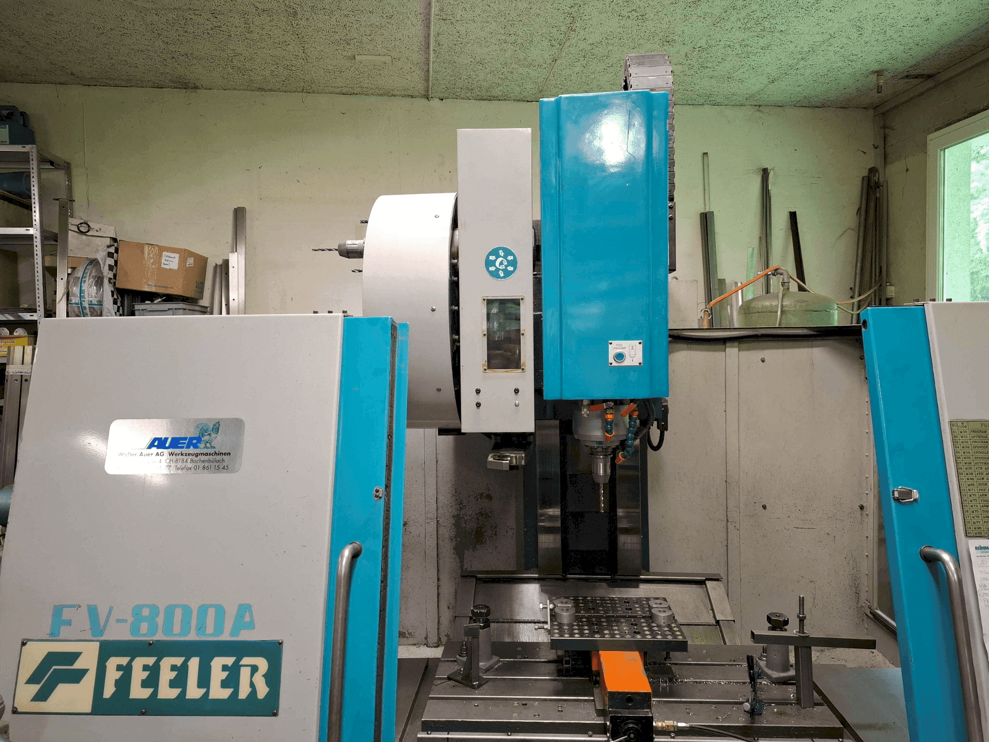 Mašīnas Feeler FV-800A  pretskats