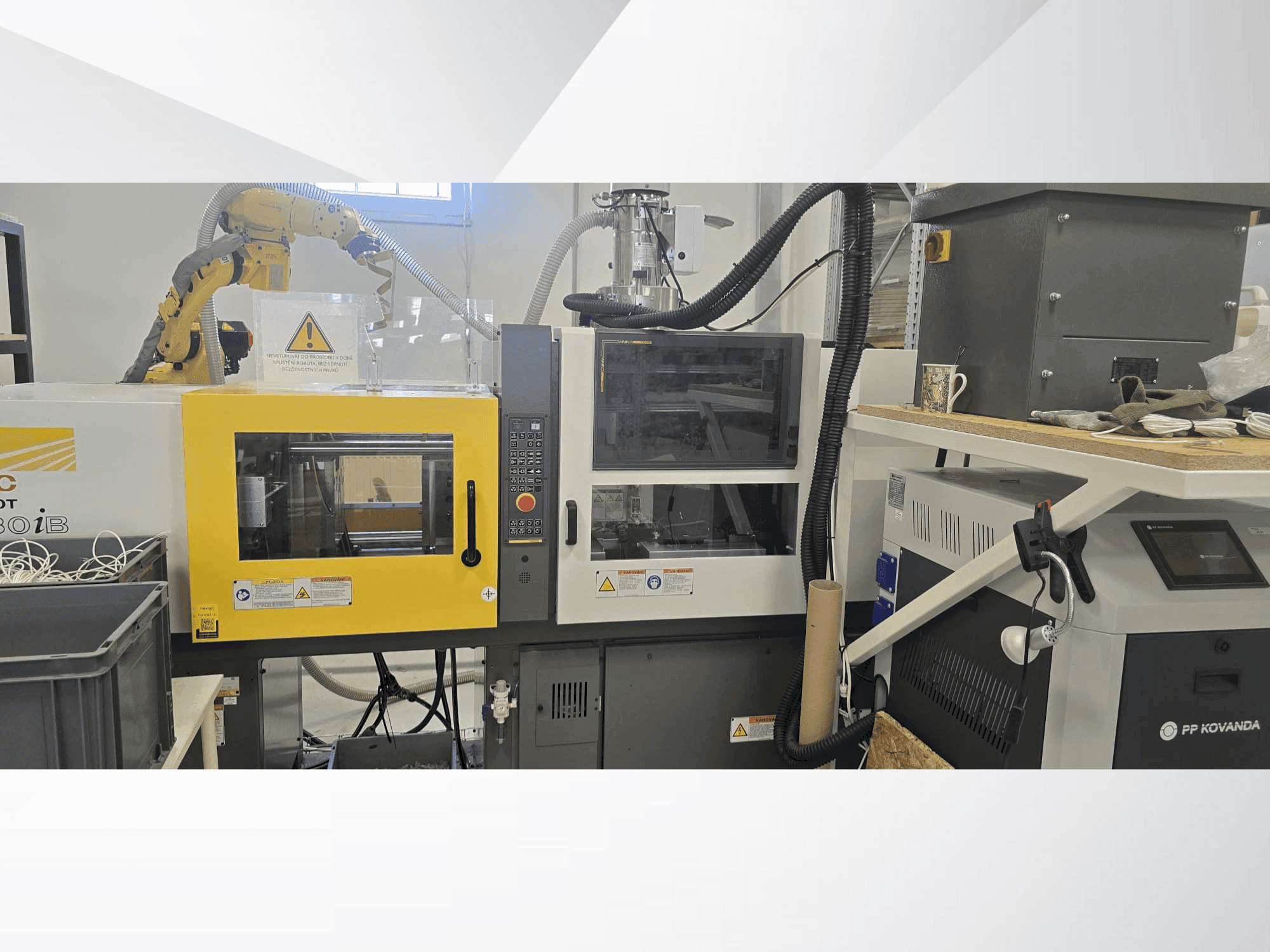 Mašīnas FANUC Roboshot alpha-i30B  pretskats