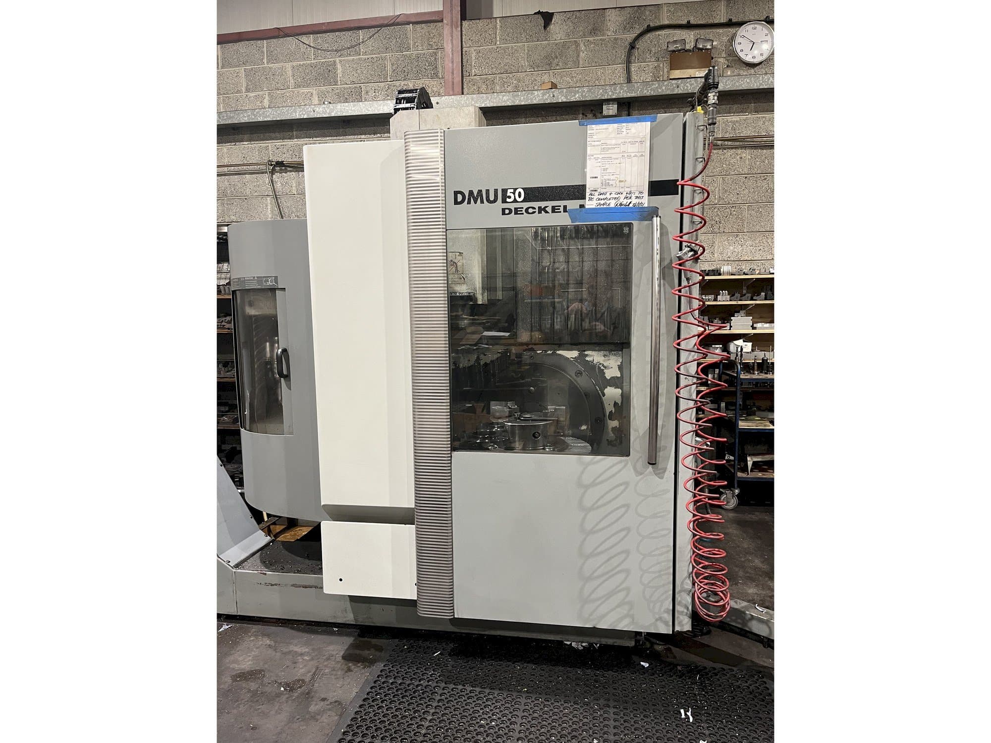 Mašīnas DECKEL MAHO DMU 50  pretskats