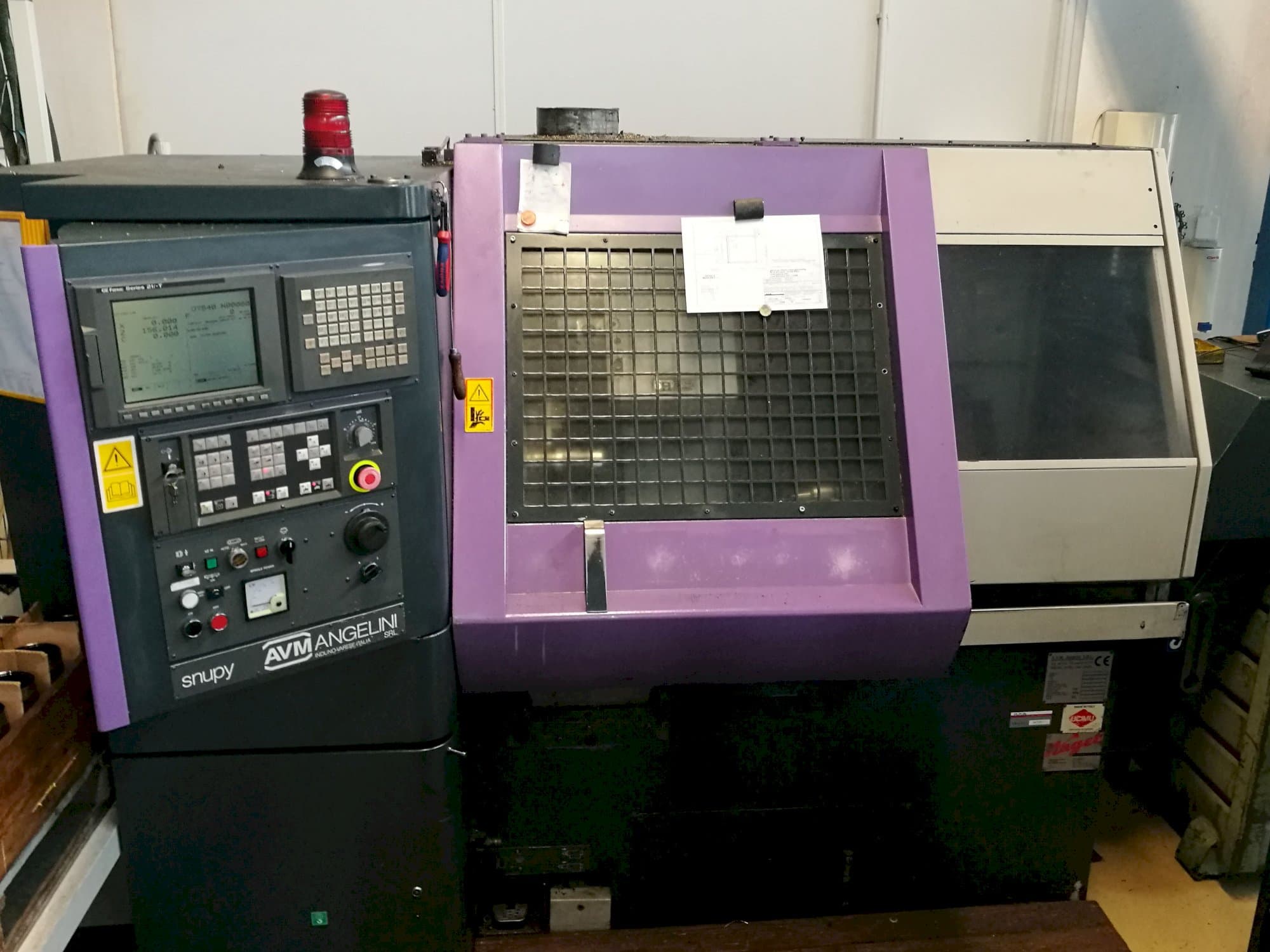 Mašīnas AVM Angelini Snupy 21TI pretskats