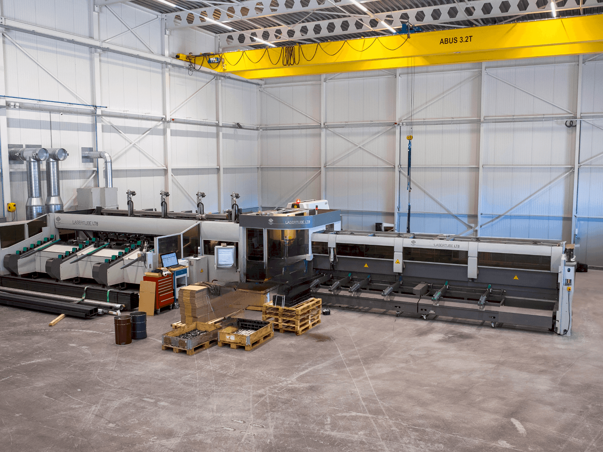 Mašīnas BLM Adige LT8 4kW Co2 pretskats